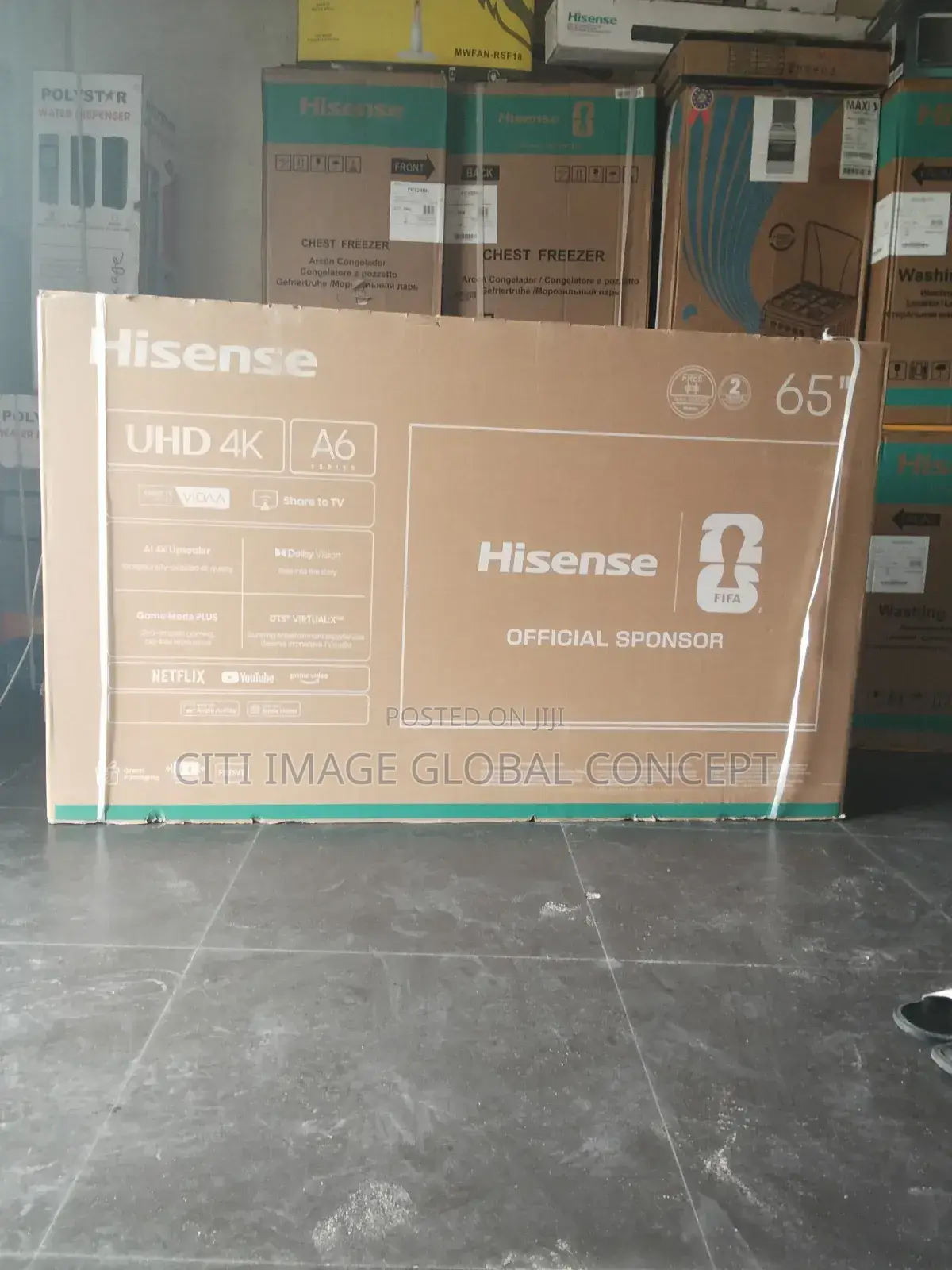 Hisense Tv 65 A6 Series Smart
