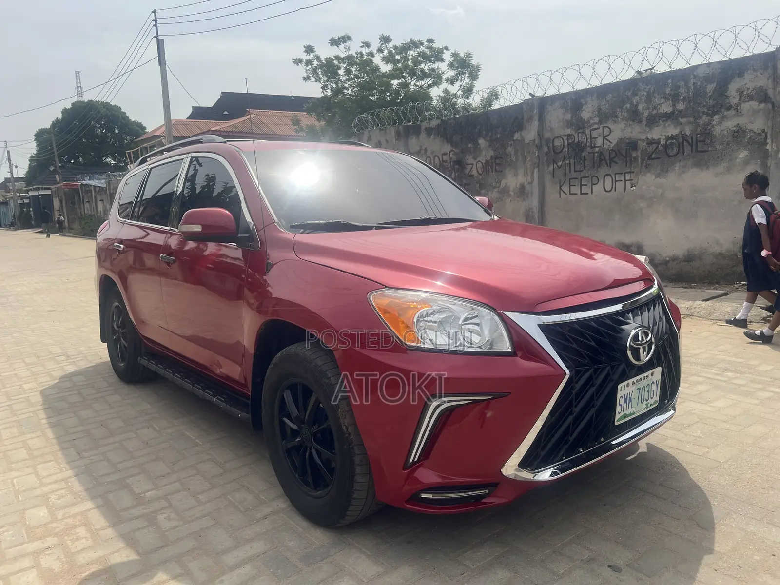 Toyota RAV4 3.5 2008 Red