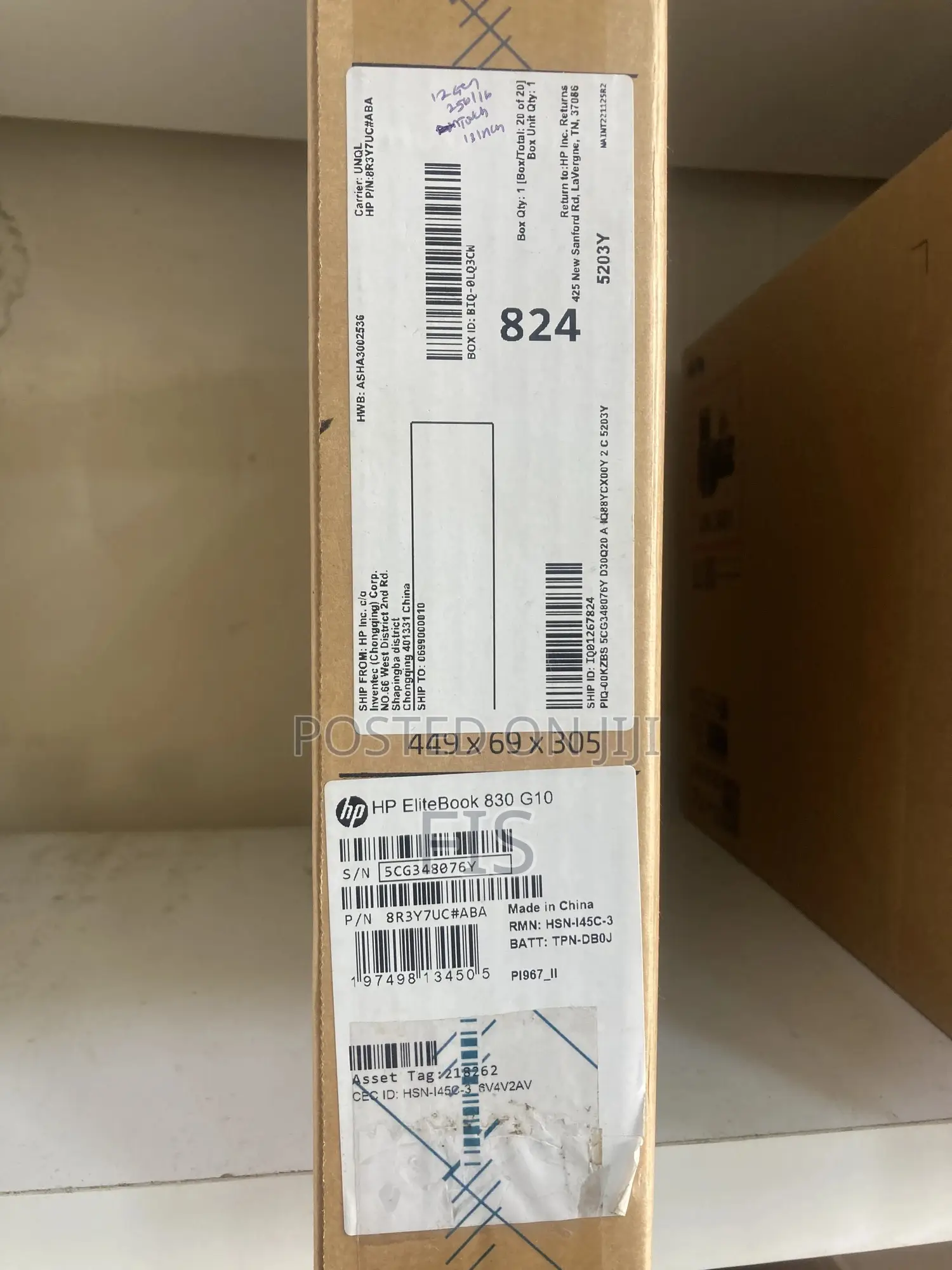 New Laptop HP EliteBook 830 16GB Intel Core i5 SSD 256GB