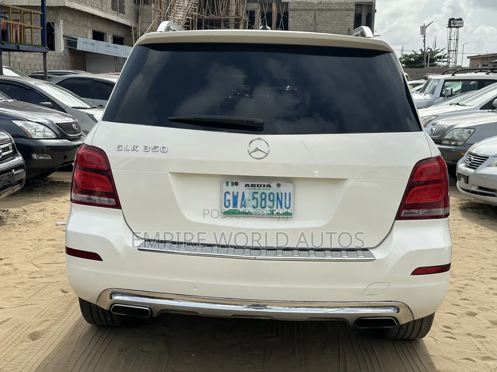Mercedes-Benz GLK-Class 350 4MATIC 2013 White