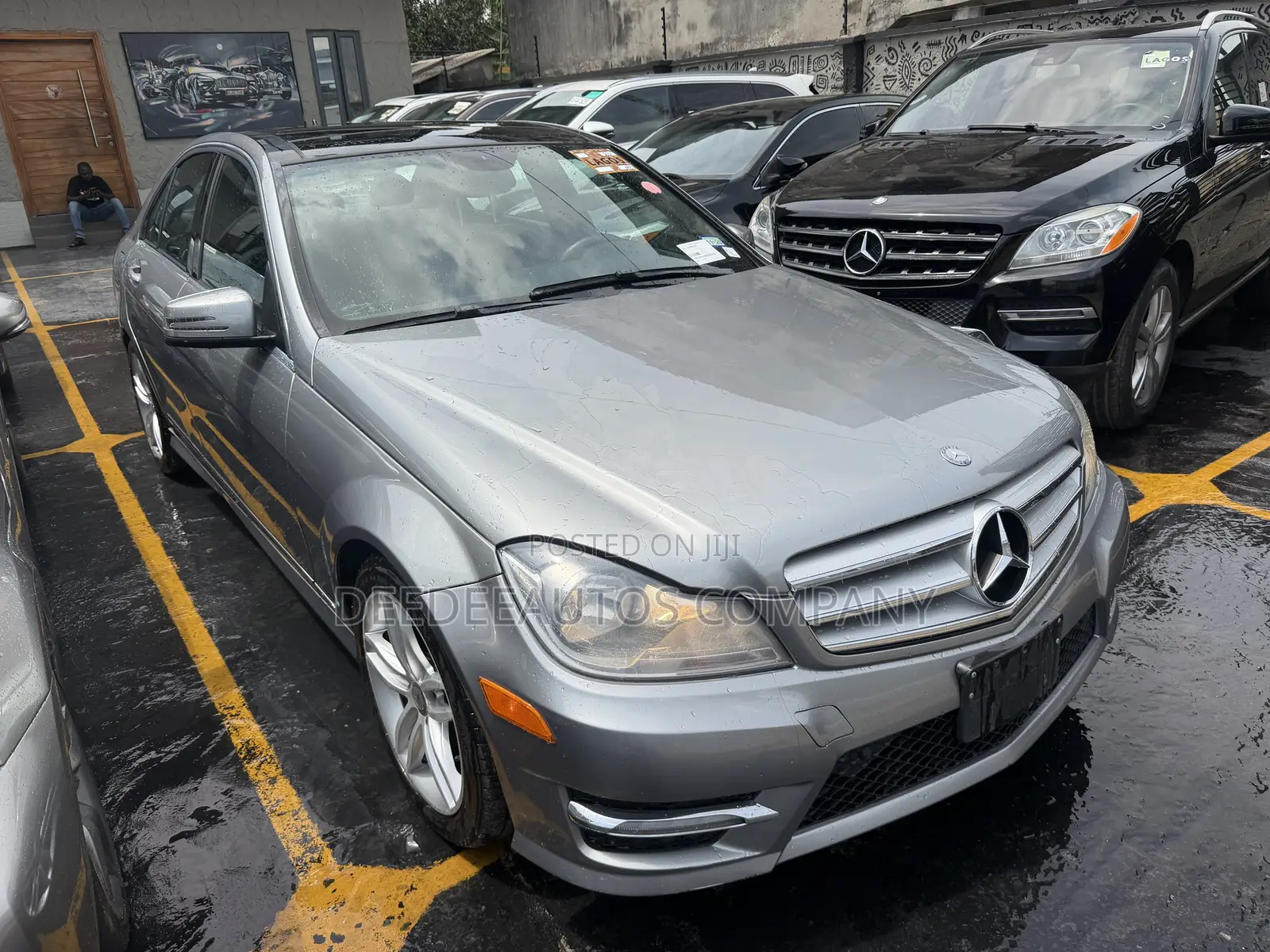 Mercedes-Benz C300 Luxury 4Matic Sedan AWD (3.5L 6cyl 7A) 2013 Silver