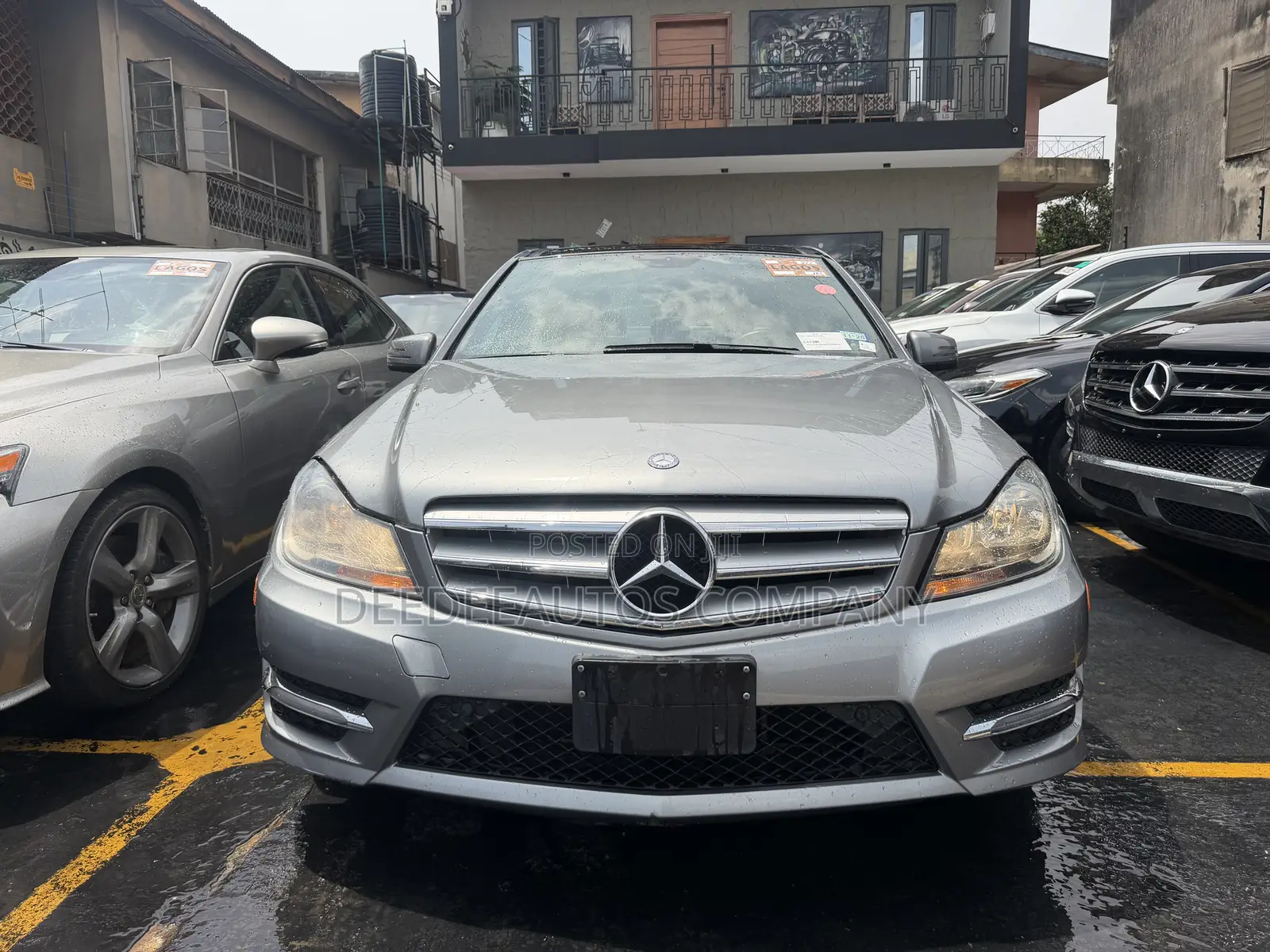 Mercedes-Benz C300 Luxury 4Matic Sedan AWD (3.5L 6cyl 7A) 2013 Silver
