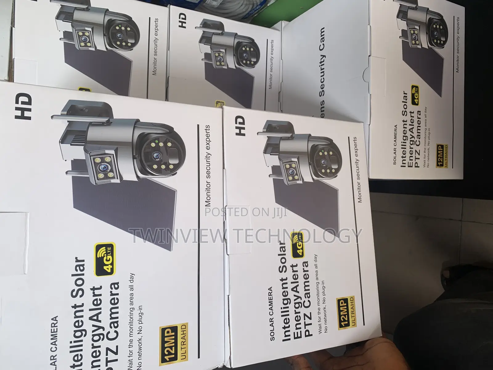 Ubox Dual Lens Solar Camera (12mp)
