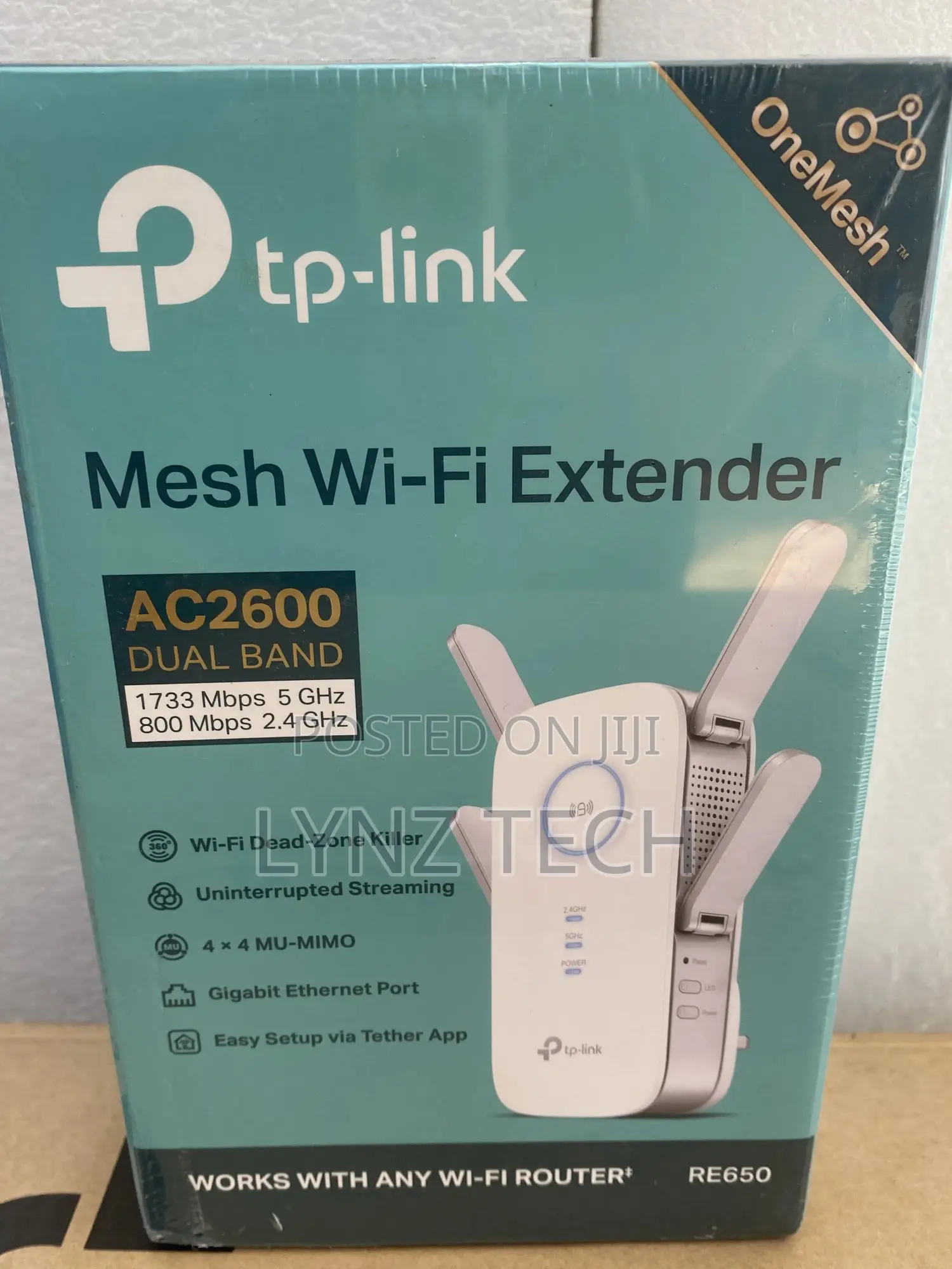 Tp-Link Mesh Wi-Fi Extender Ac2600 Dual Band (Re 650)