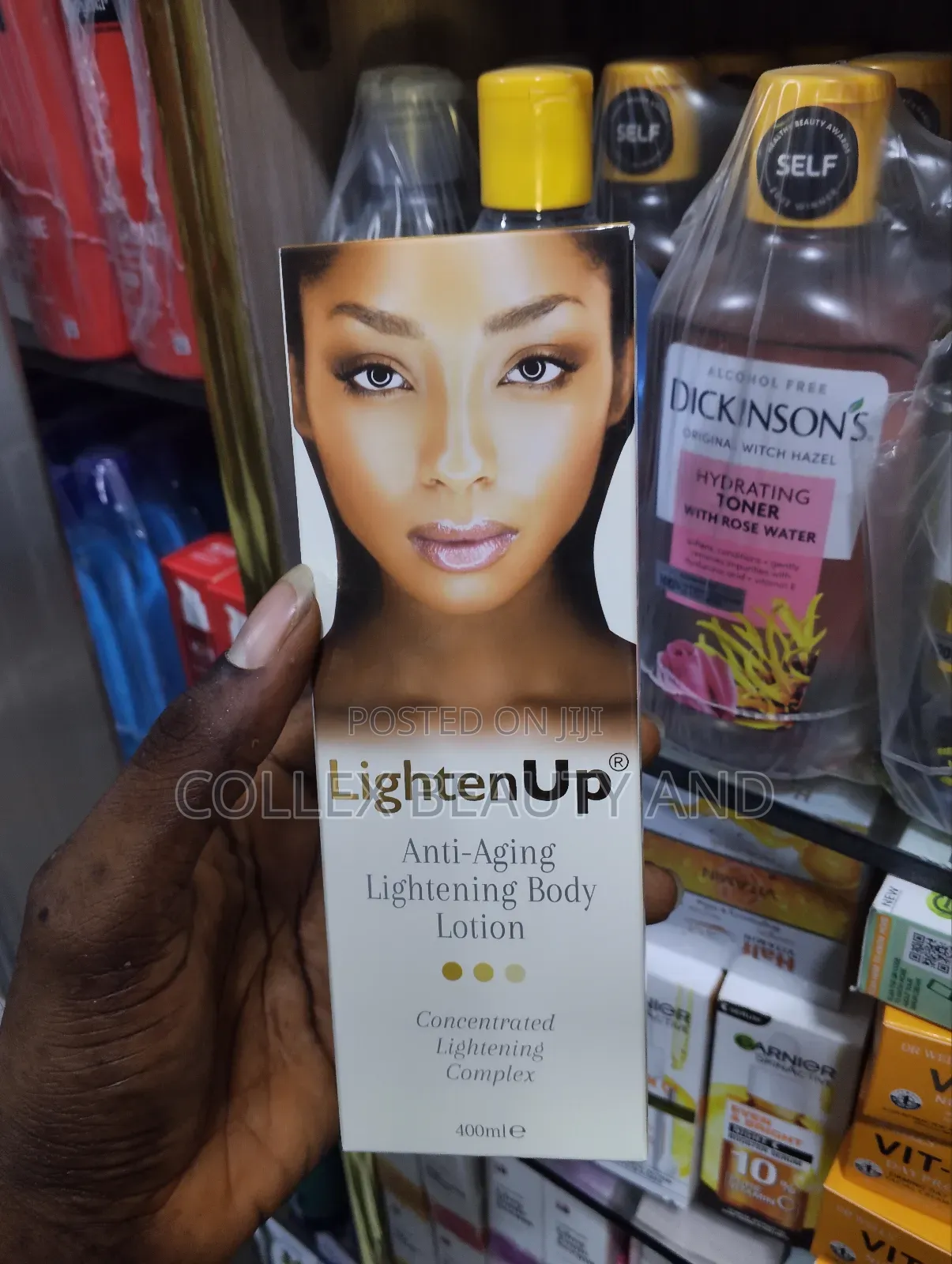 Lighten Up Anti Aging Body Lotion