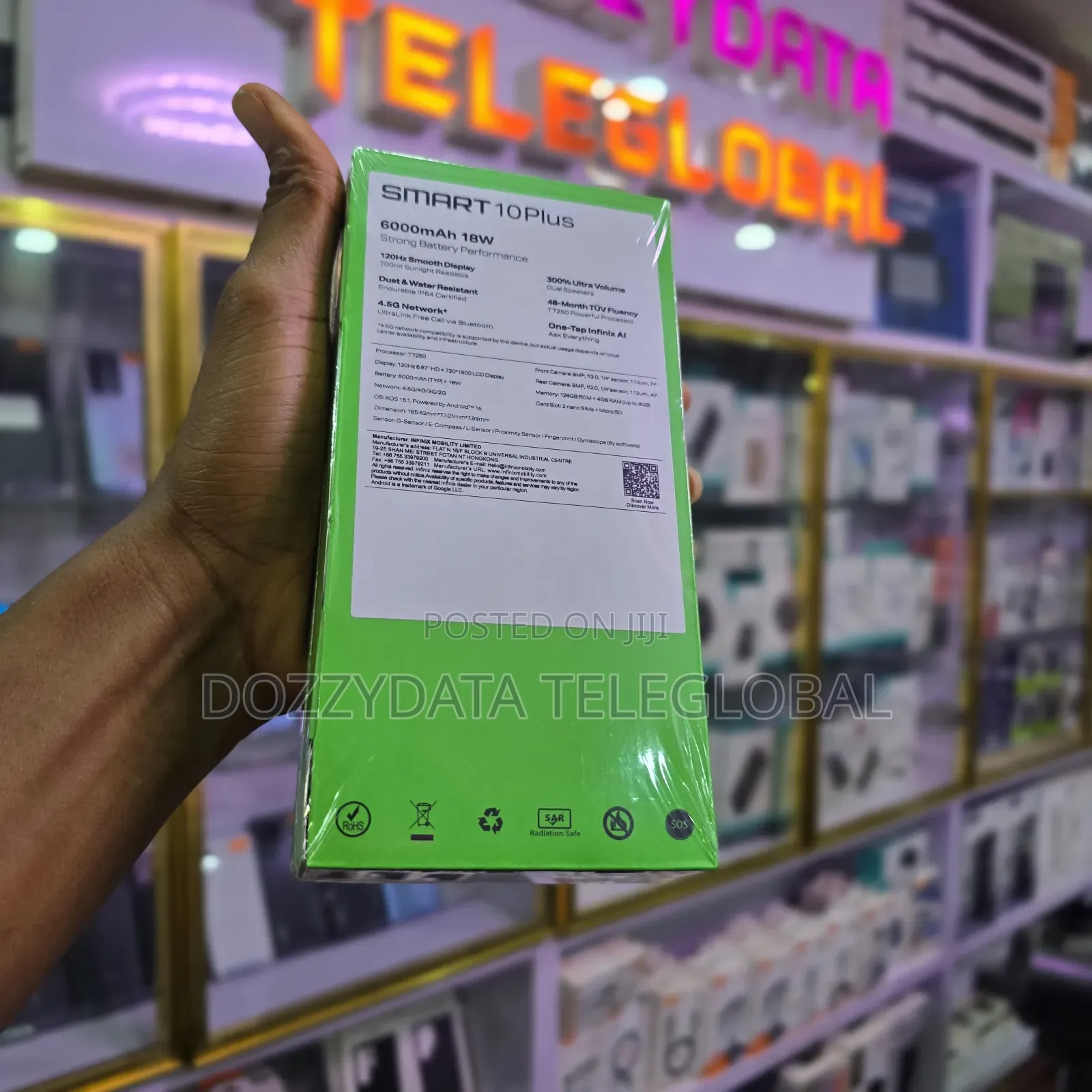 New Infinix Smart 10 Plus 128 GB