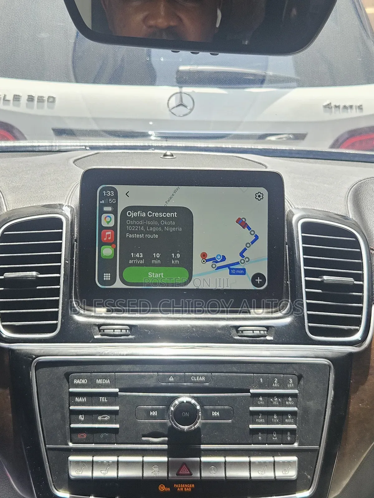 Wireless Carplay and Androidauto for Mercedes GLS Gle 2016-2019