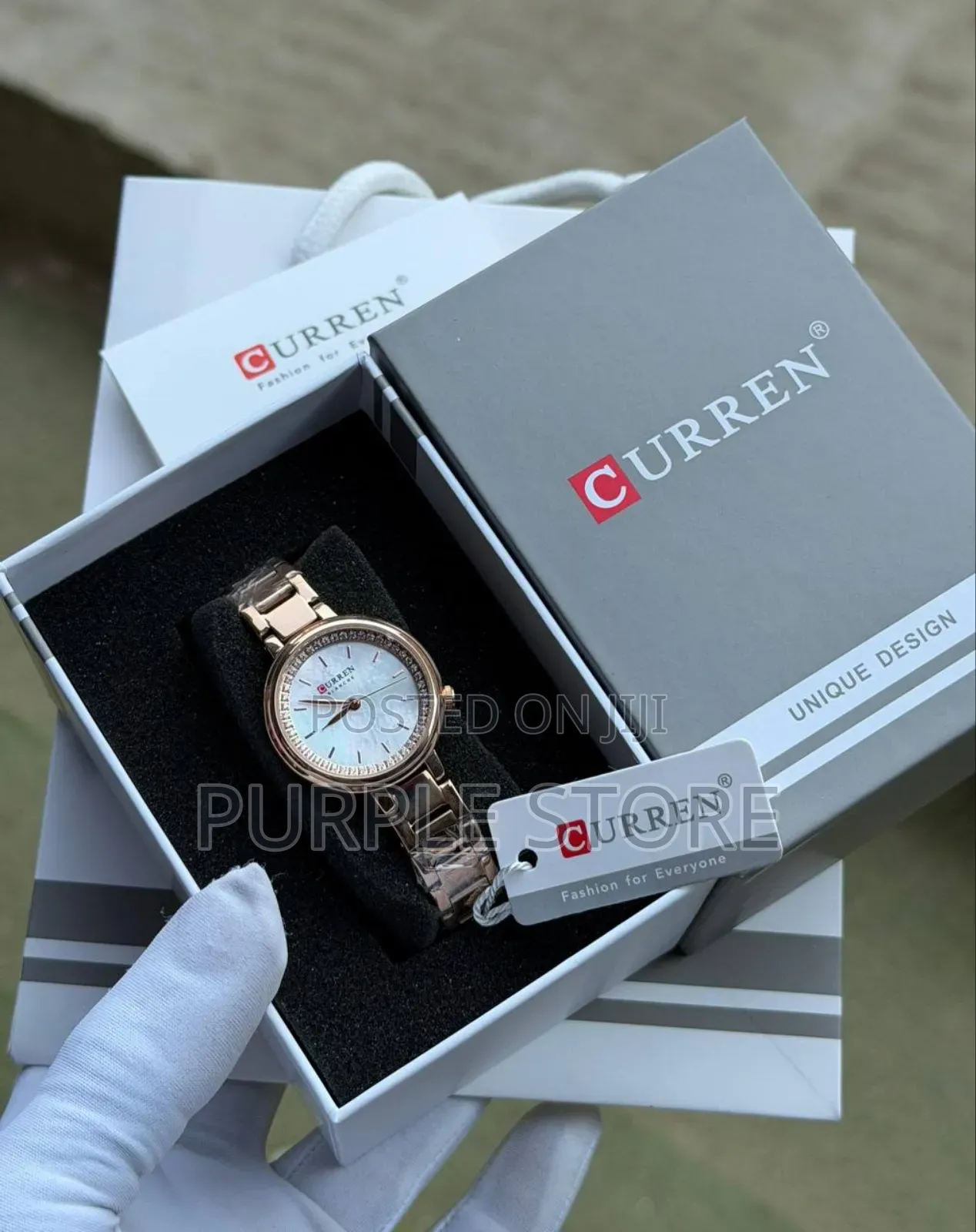 Curren Unique Design Women Watch