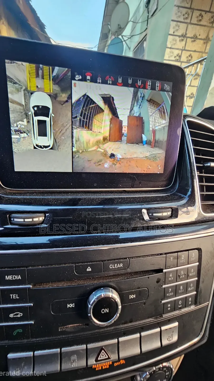 Installed Factory Screen With 360-Degree Camera on Gle 2015
