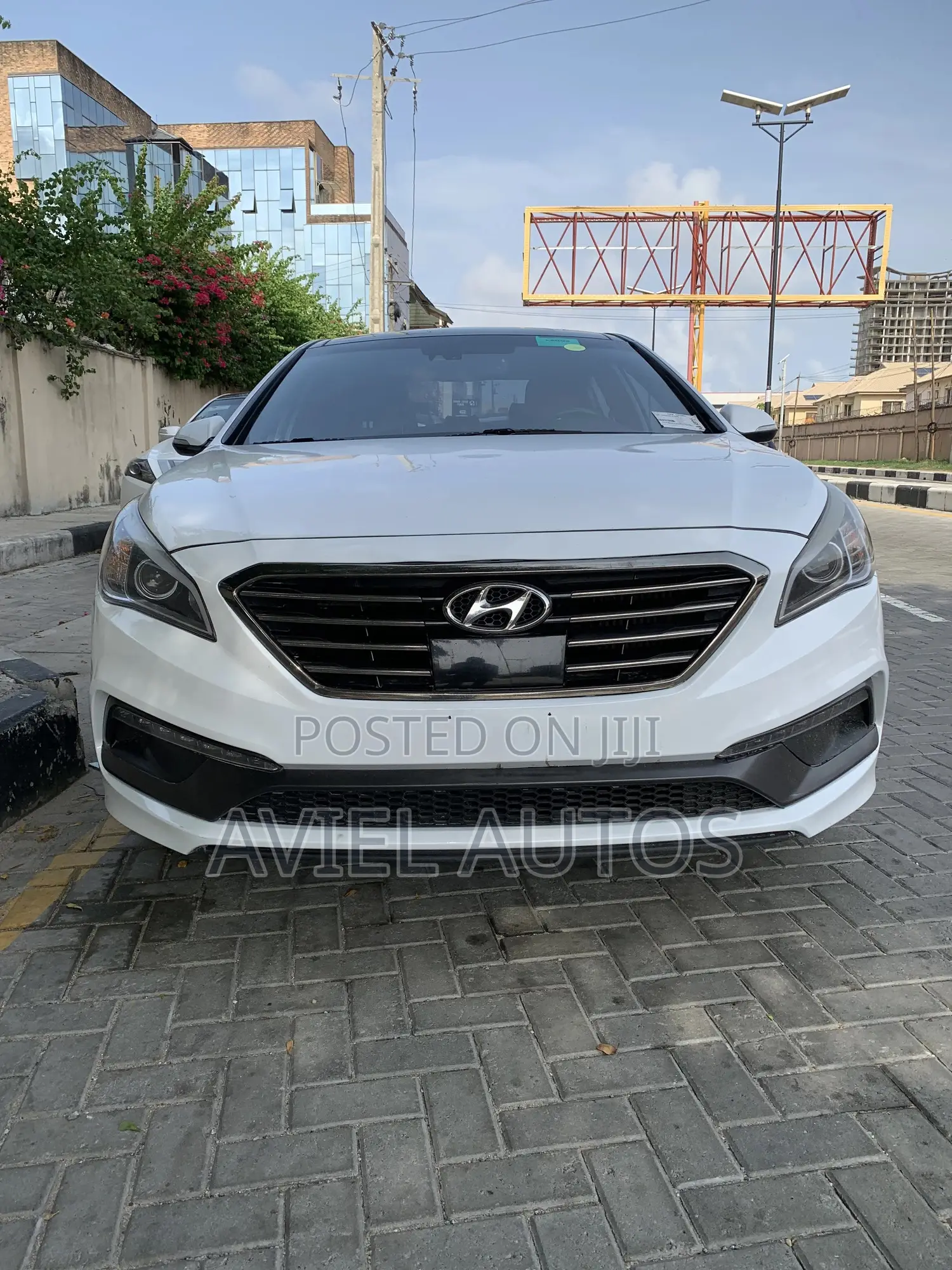 Hyundai Sonata 2015 White