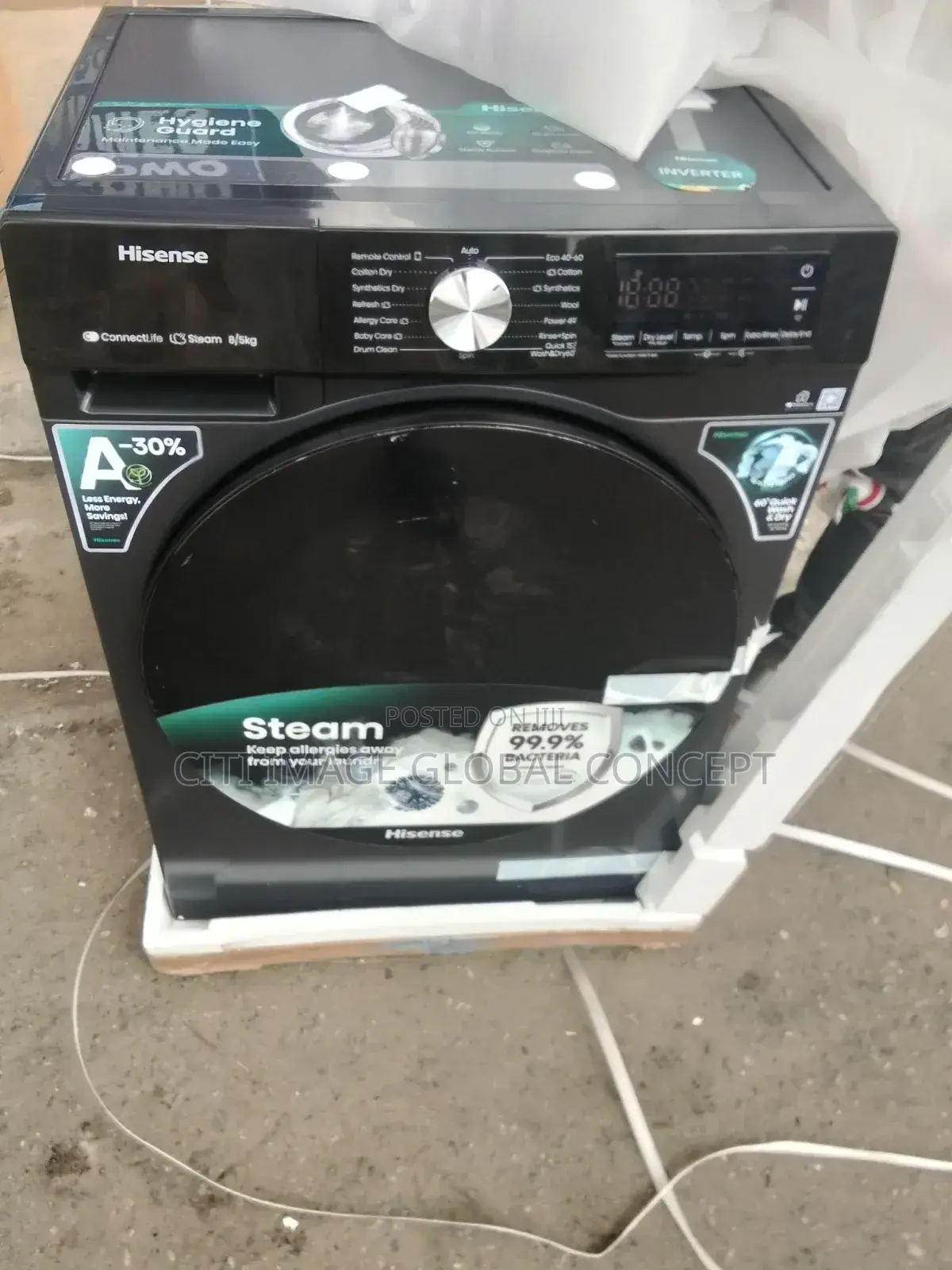 Hisense 8kg Washing and Drying Automatic Machine