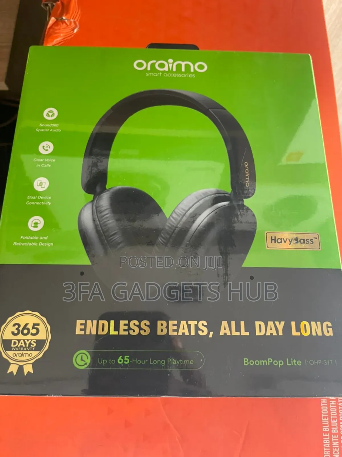 Oraimo Bluetoth Headphone