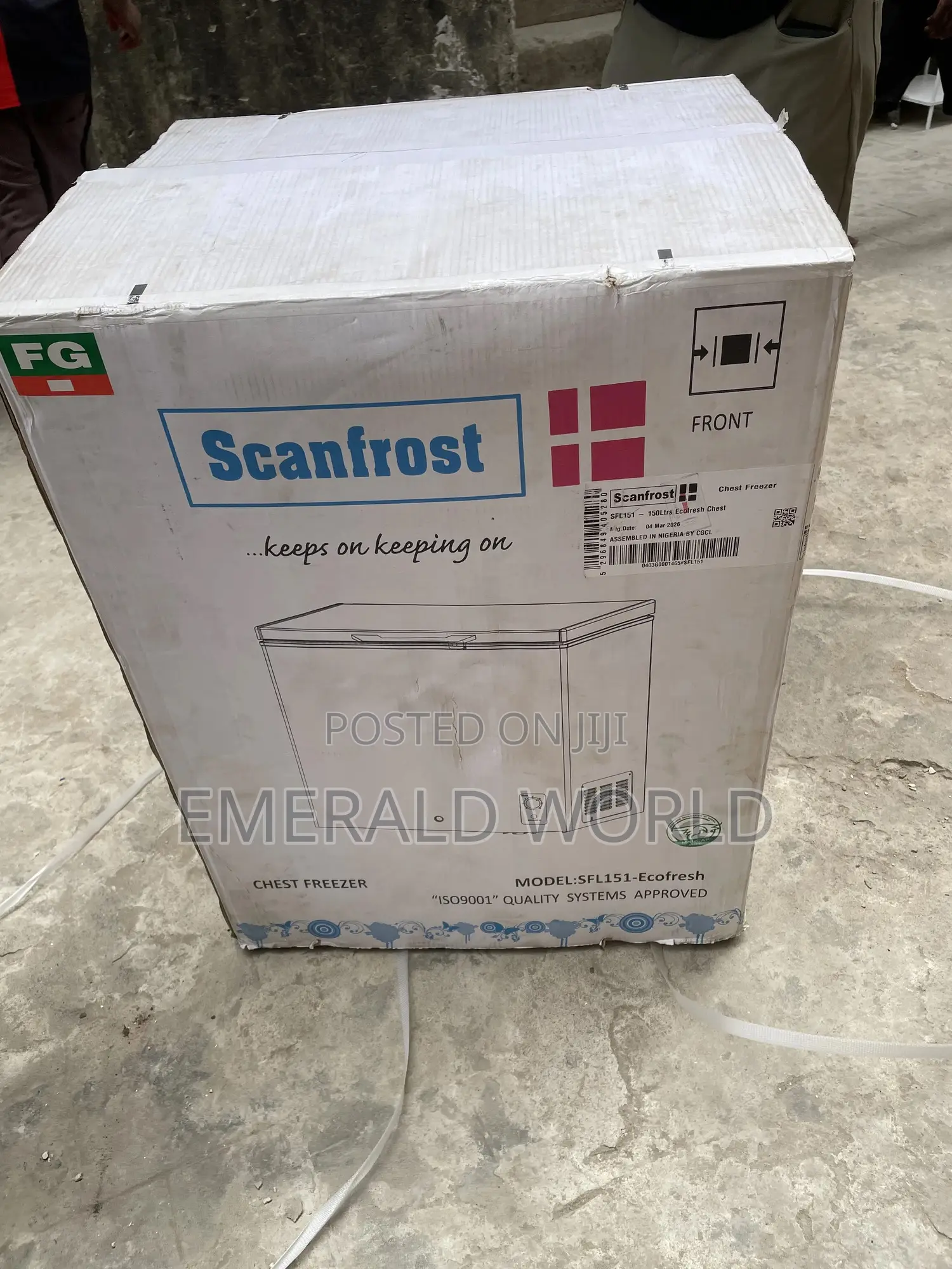 Scanfrost 150l Chest Freezer