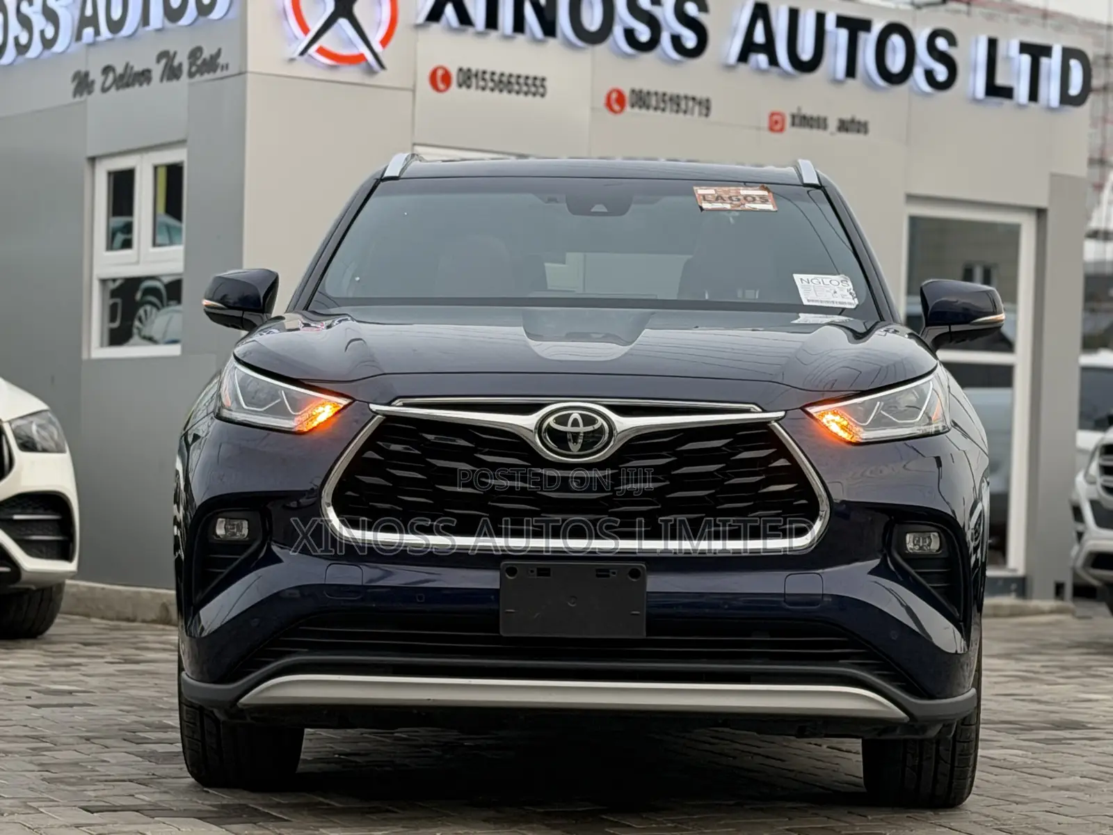 Toyota Highlander Platinum 2021 Blue