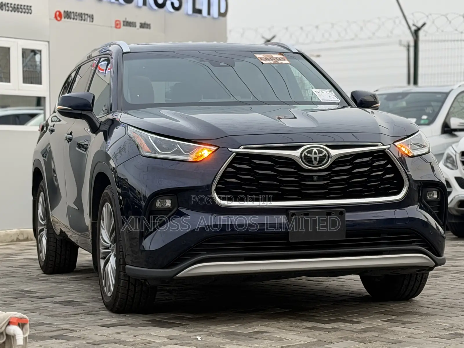 Toyota Highlander Platinum 2021 Blue
