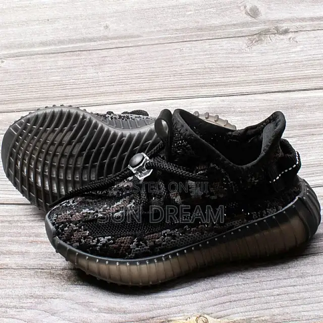 Kids Black Shoe Black Sneaker Boy Shoes Size 27 Inner Length 17cm