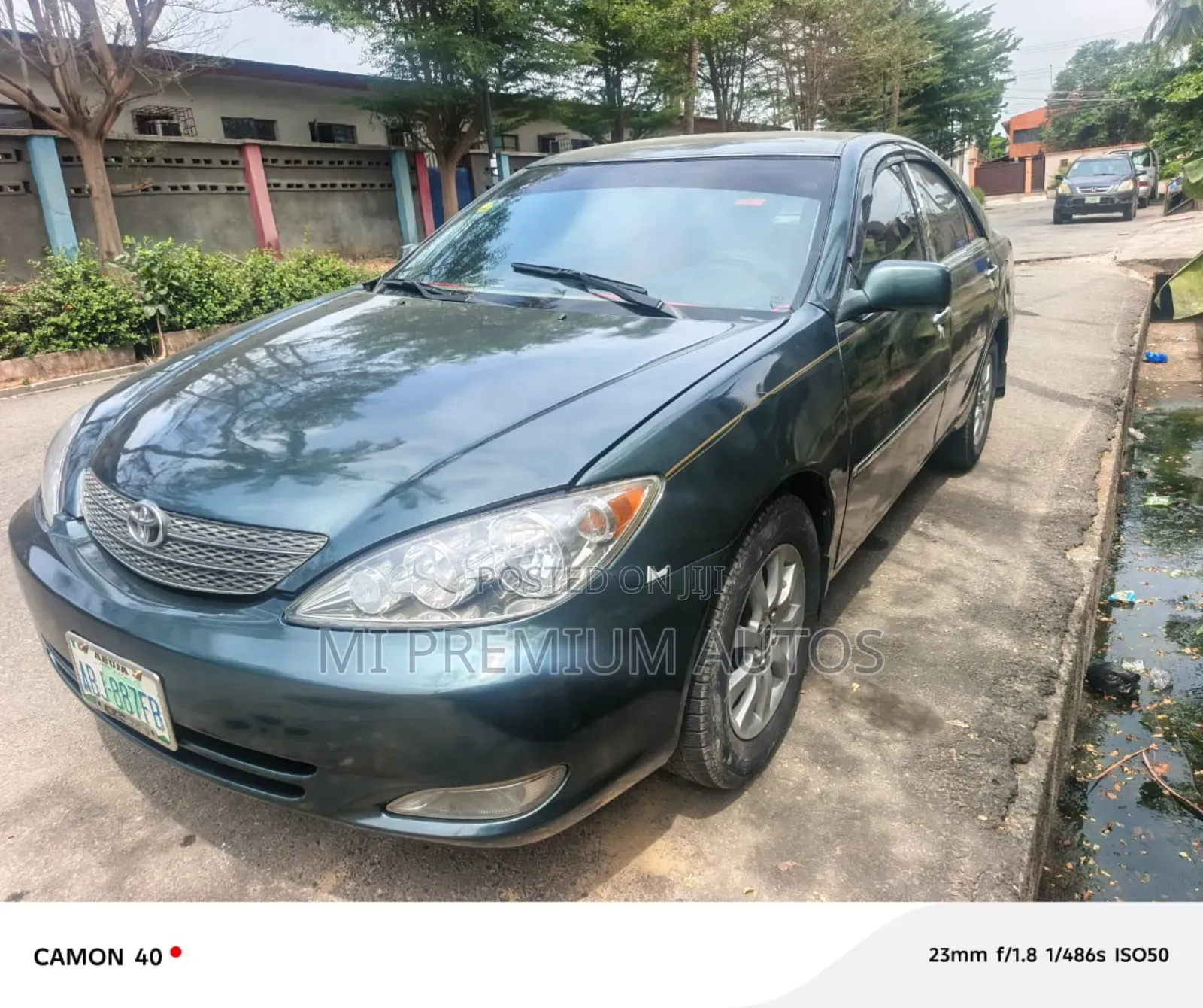 Toyota Camry 2.4 2008 Green