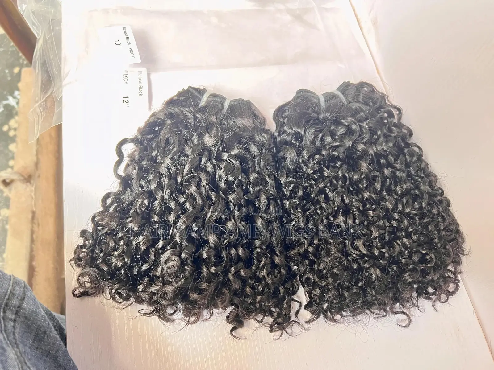 Human Hair Pixxy Curl Per Bundles