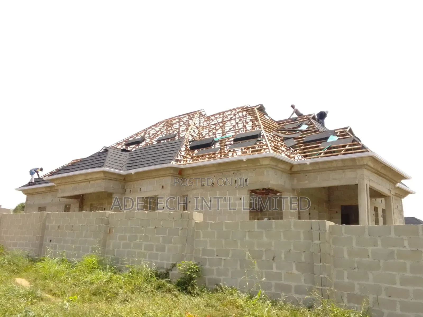 Aluminium Roofing Works and Stone