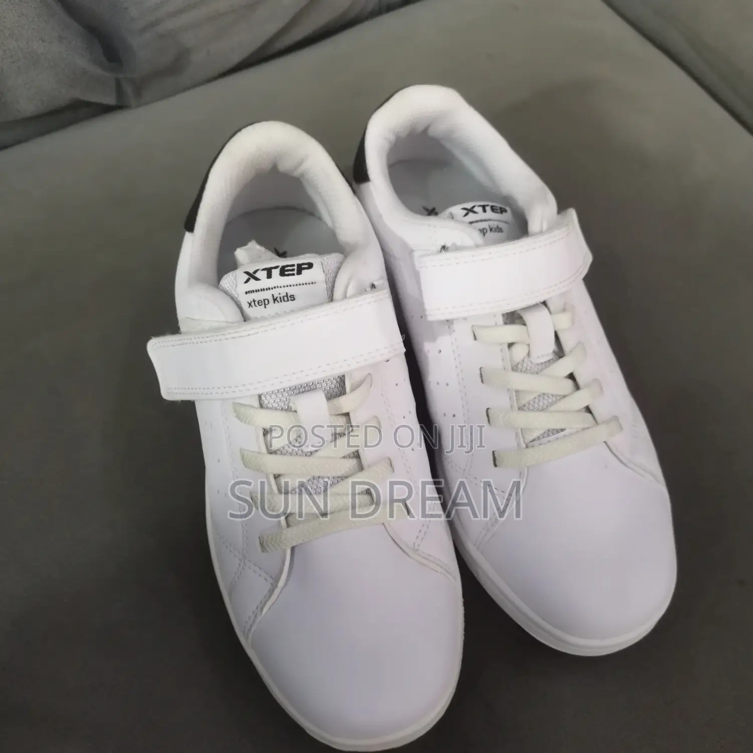 White Shoes White Sneaker Unisex Sport Shoes Size 34