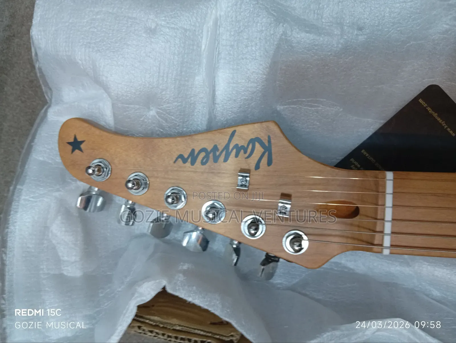 Quality Kaysen Electric Guitar 6 Strings With Sweetest Sound