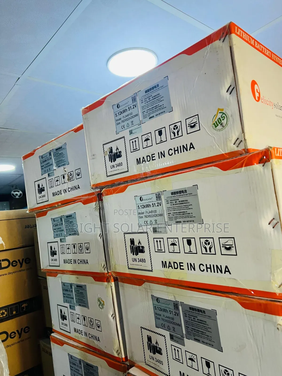 5kwh 51.2v Felicity Solar Lithium Battery