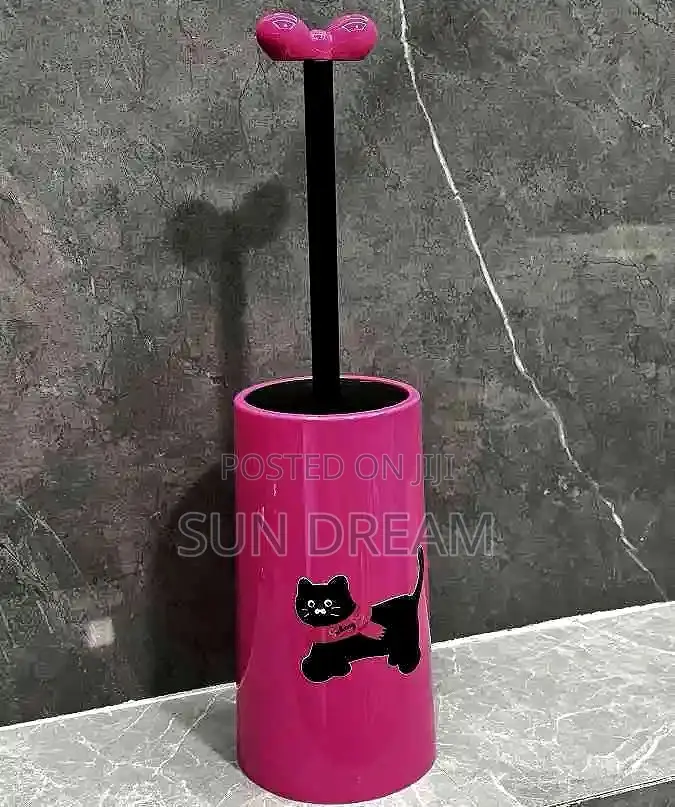 Pink Toilet Brush Beautiful Quality Toilet Brush