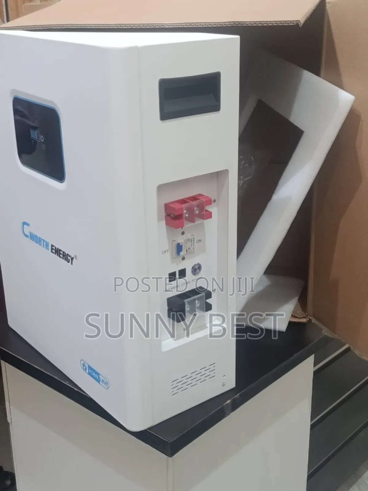 Cworth 5kwh 48v Wall-Mounted Lithium Battery – Sleek, Durable! 