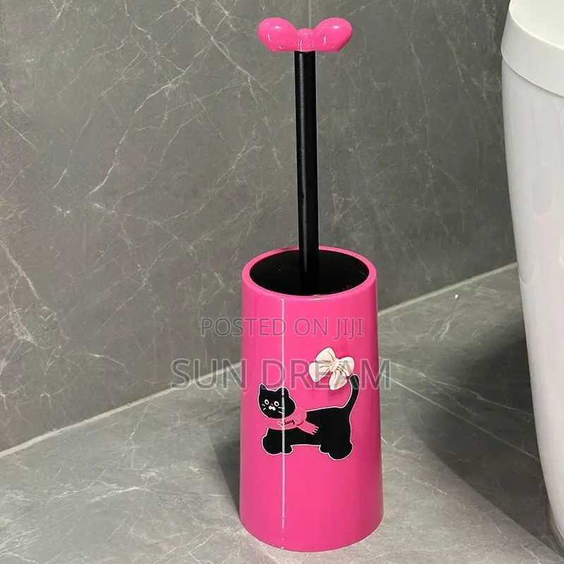 Pink Toilet Brush Beautiful Quality Toilet Brush