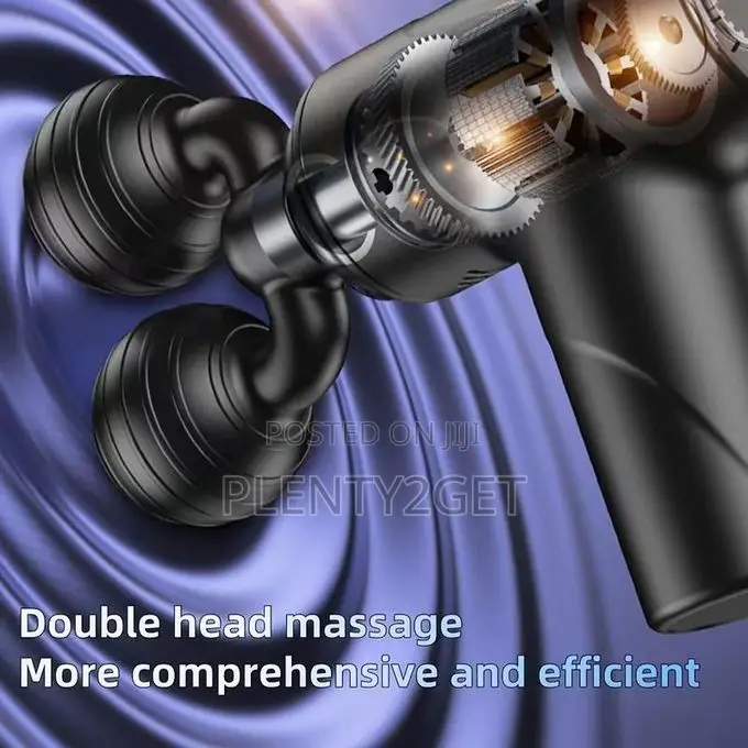 Portable Handheld Massager - Rechargeable Device With 3-Speed Adjustab
