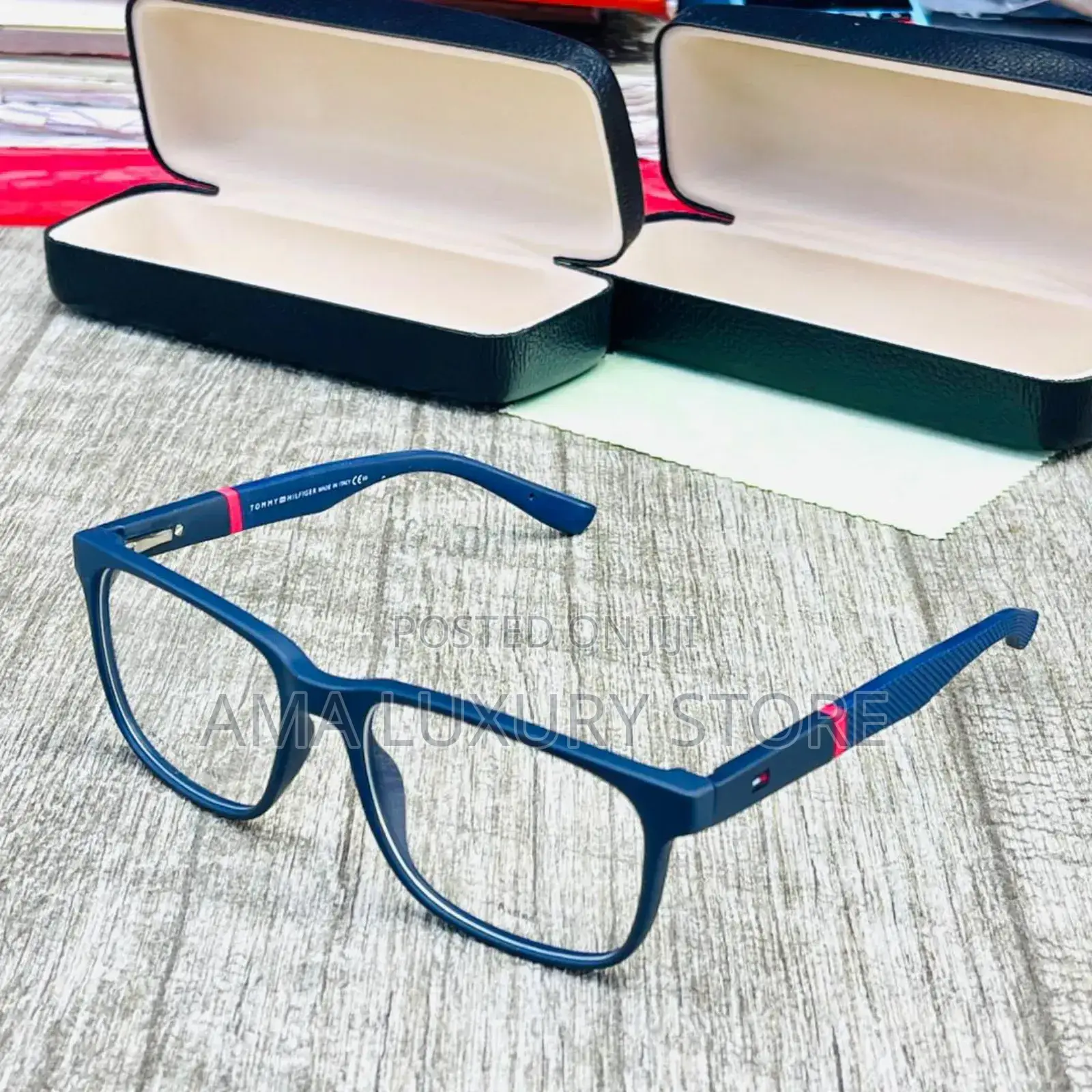 Tommy Hilfiger Luxury Transparent Clear Lense Glasses