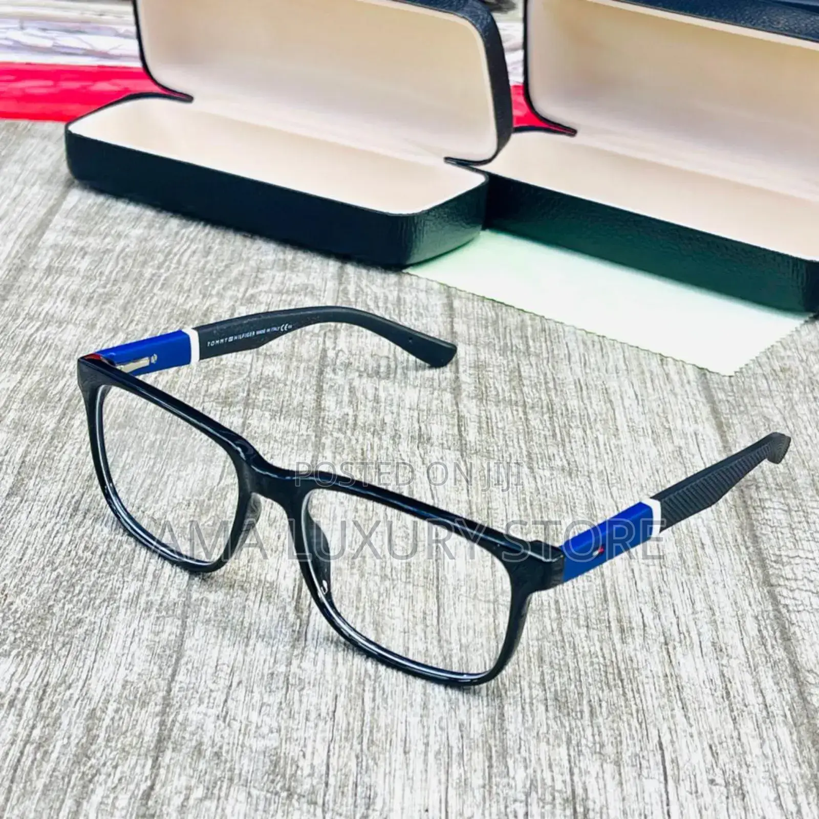 Tommy Hilfiger Luxury Transparent Clear Lense Glasses