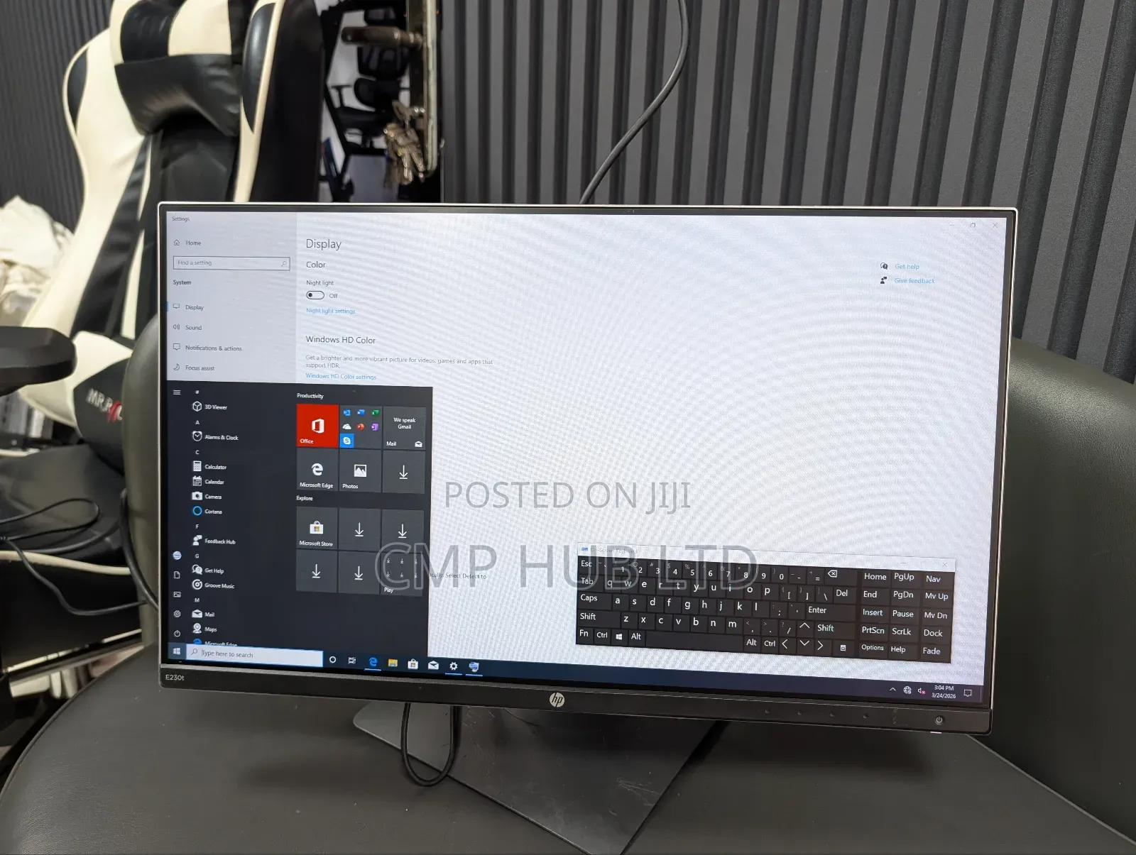 Hp E230t 23" Touchscreen FHD 1080p Ips Monitor