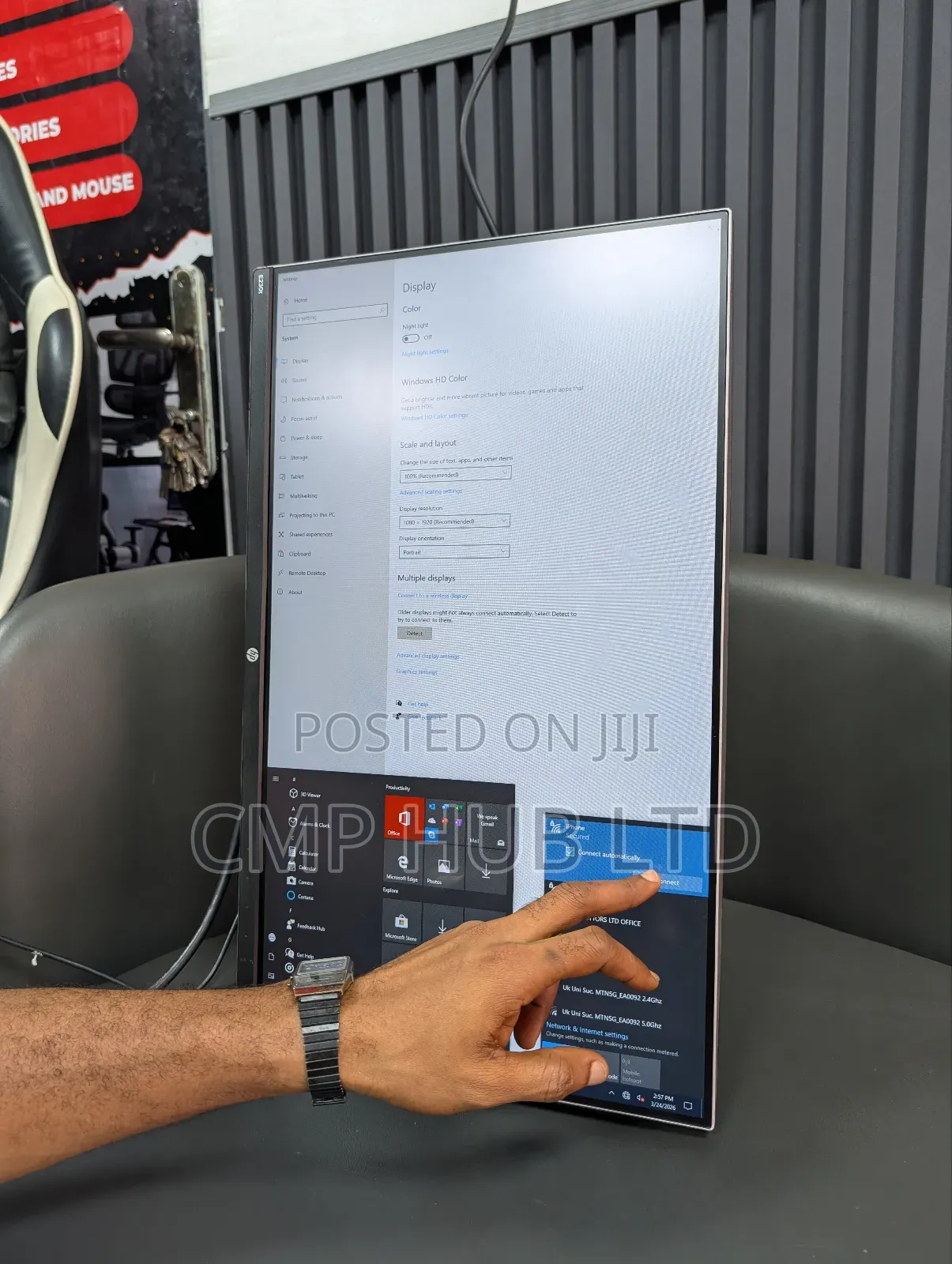 Hp E230t 23" Touchscreen FHD 1080p Ips Monitor
