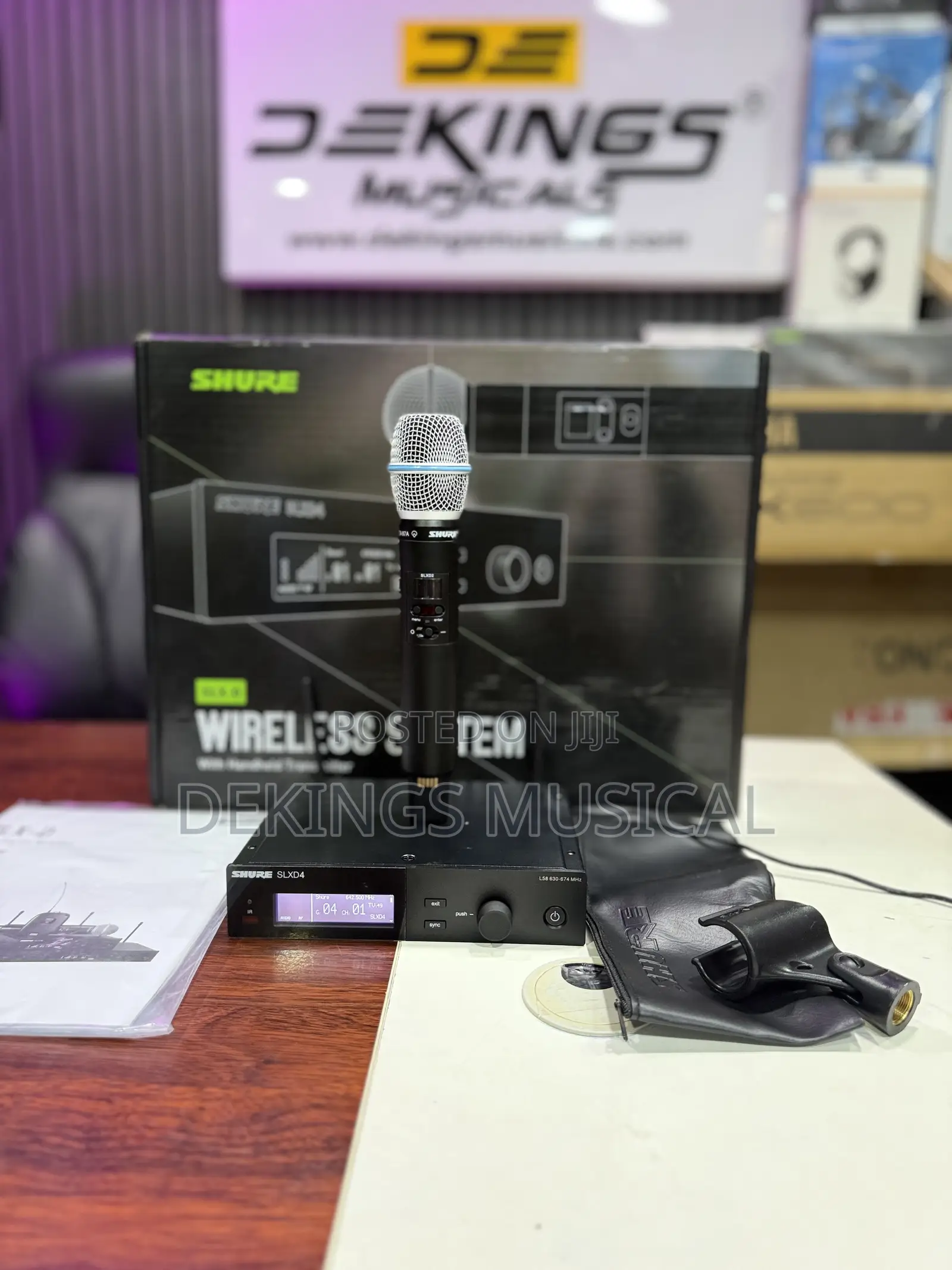 Shure SLX-D Digital Wireless Microphone Single Handheld Transmitter