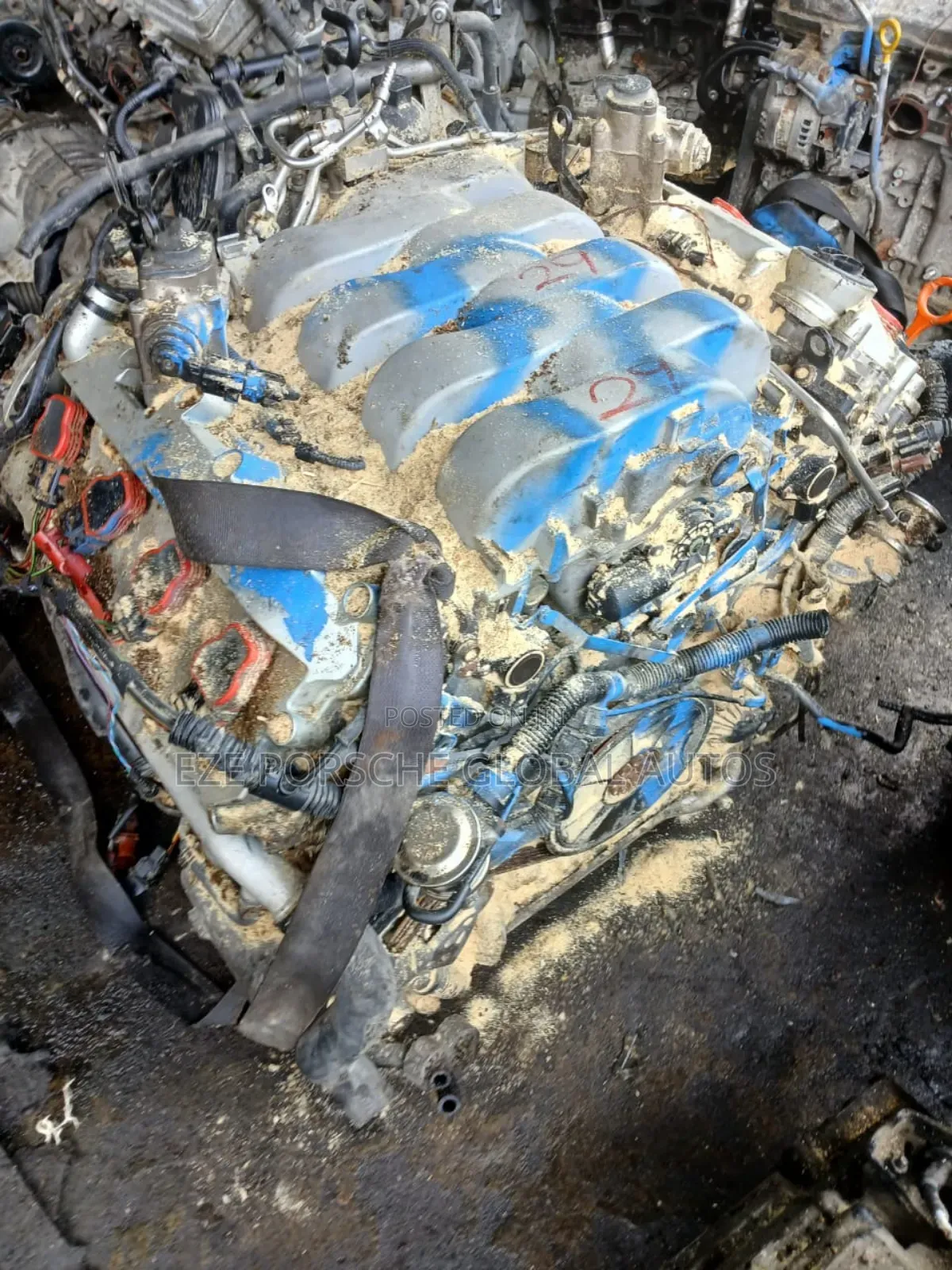 Complete Engine V8 4.2 Audi Q7 and Touareg 2008-2010