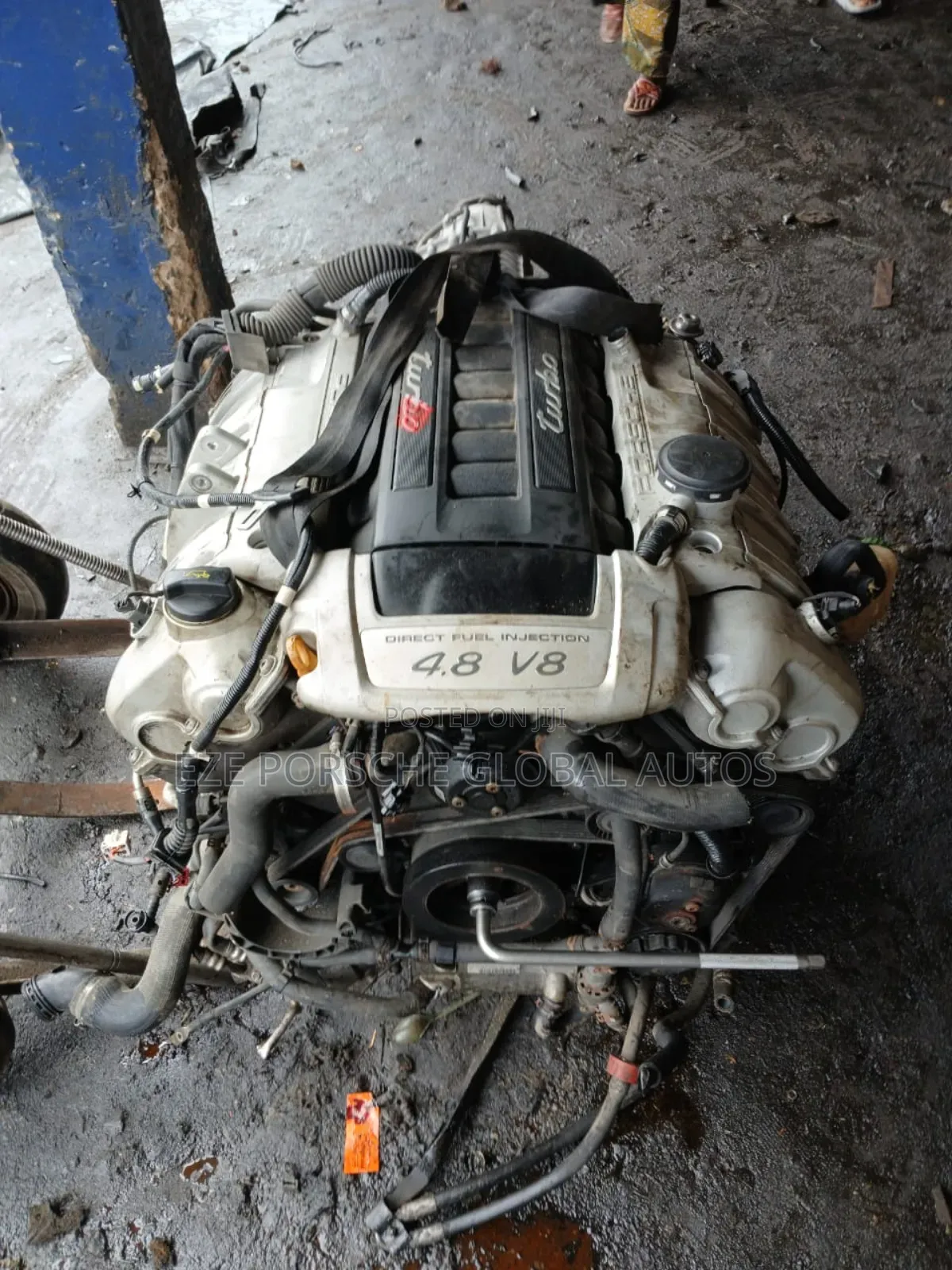 Complete Engine V8 4.8 Porsche Cayenne Turbo 2008-2010