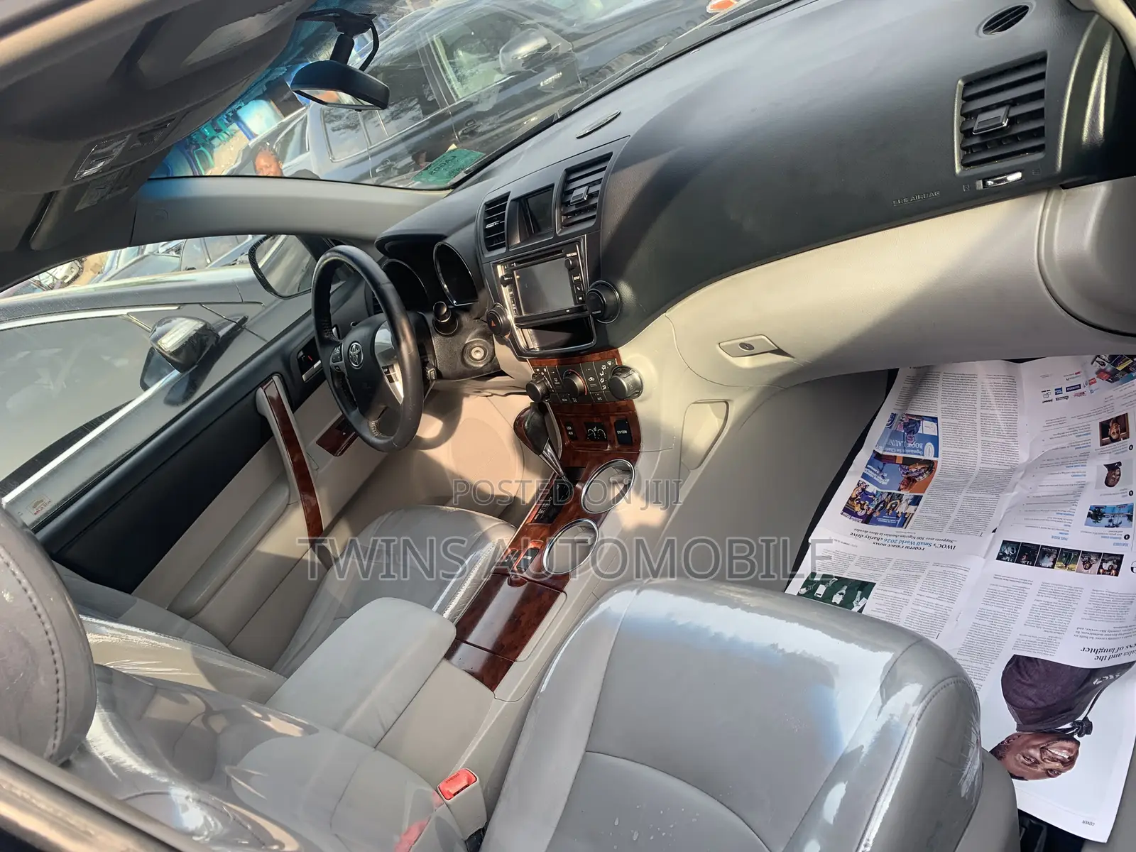 Toyota Highlander Limited 3.5l 4WD 2013 Blue