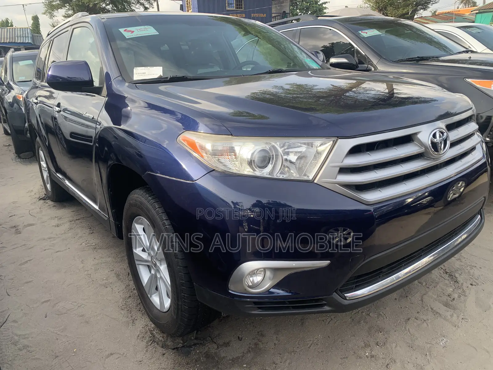 Toyota Highlander Limited 3.5l 4WD 2013 Blue