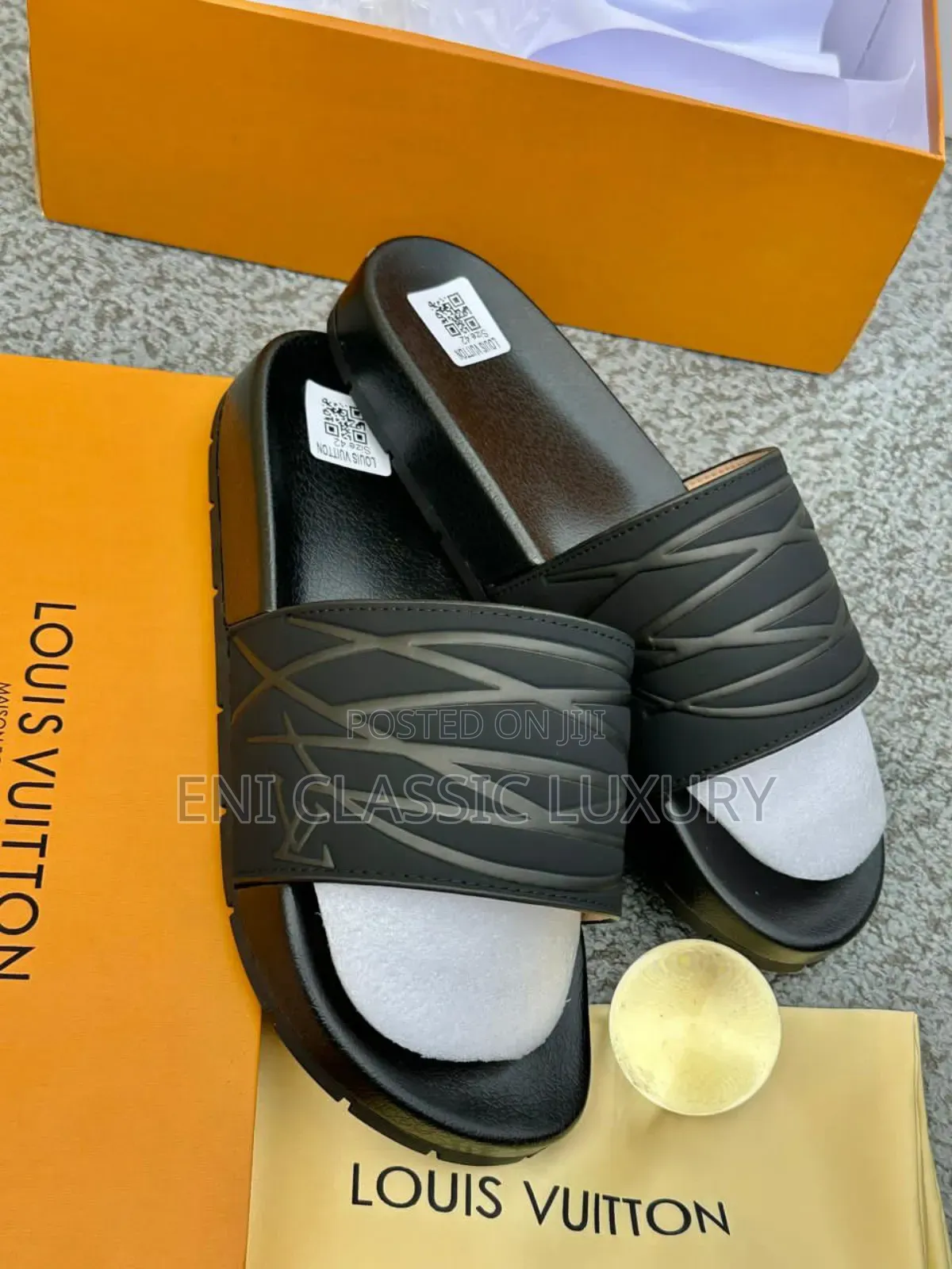Best Quality Luxury Men's Slides Gucci Well Banded Package