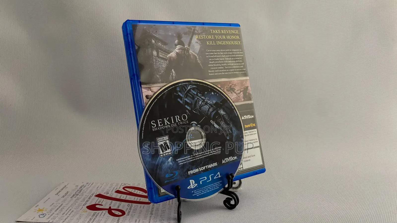 Sekiro: Shadows Die Twice (Ps4)
