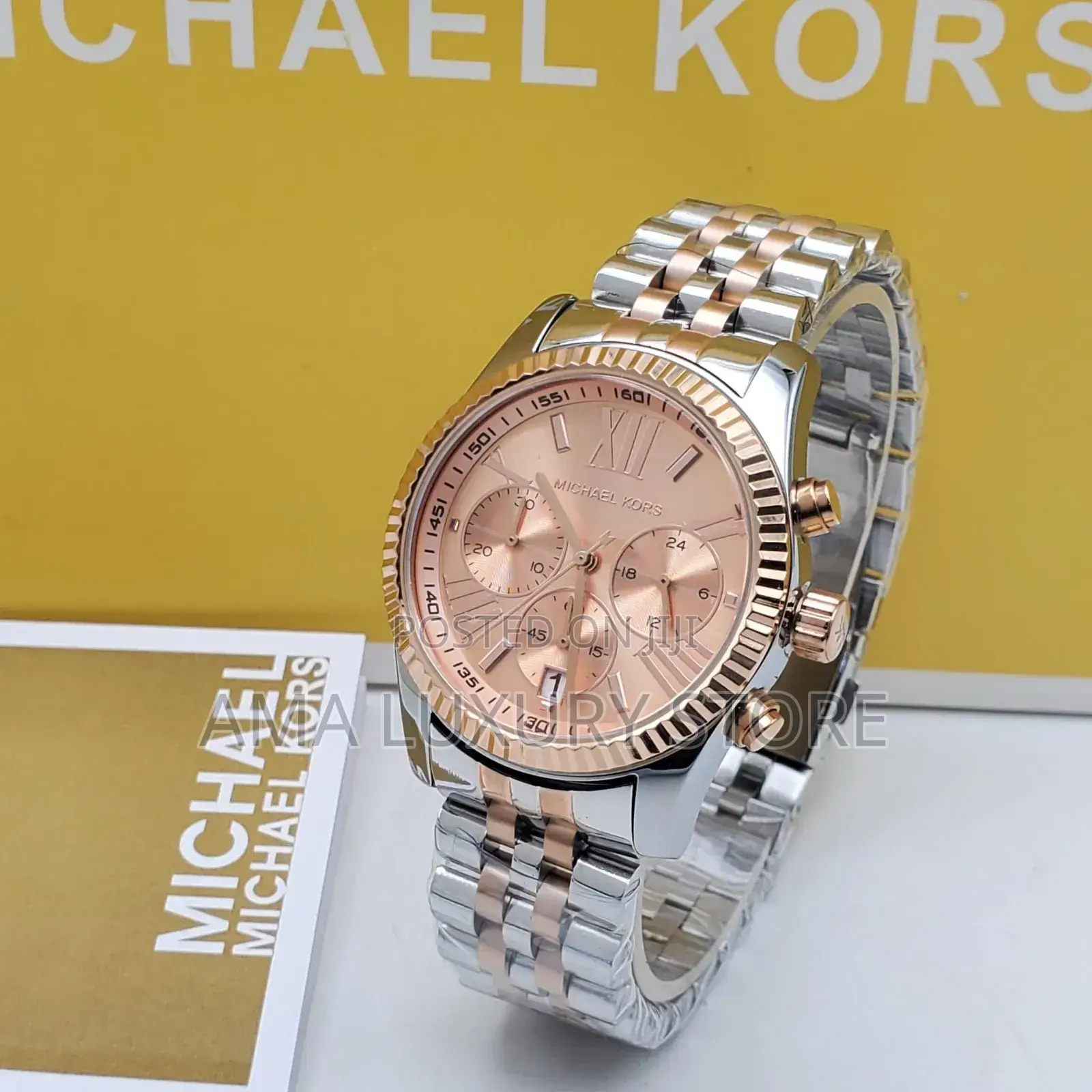 Michael Kors Luxury Designer Female Stainless Steel Wristwatches