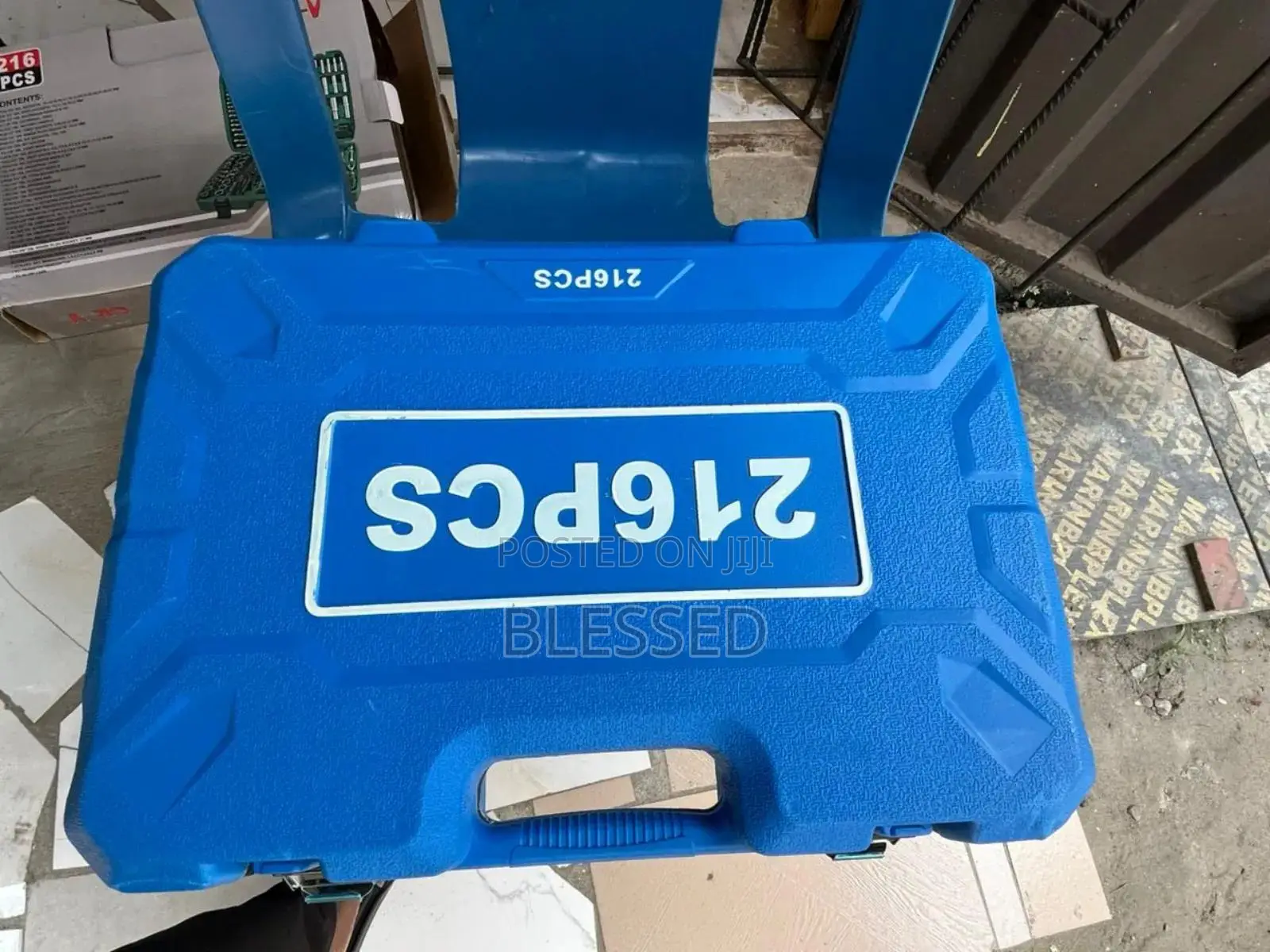 216 Pcs Heavy Duty Mechanical Tools Box