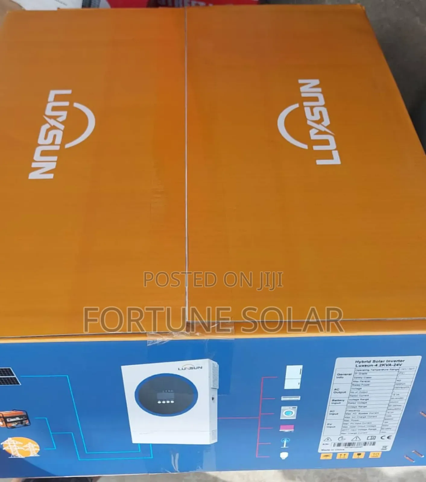 Luxsun 4.2kva 24v Wall Mount With Digital Display