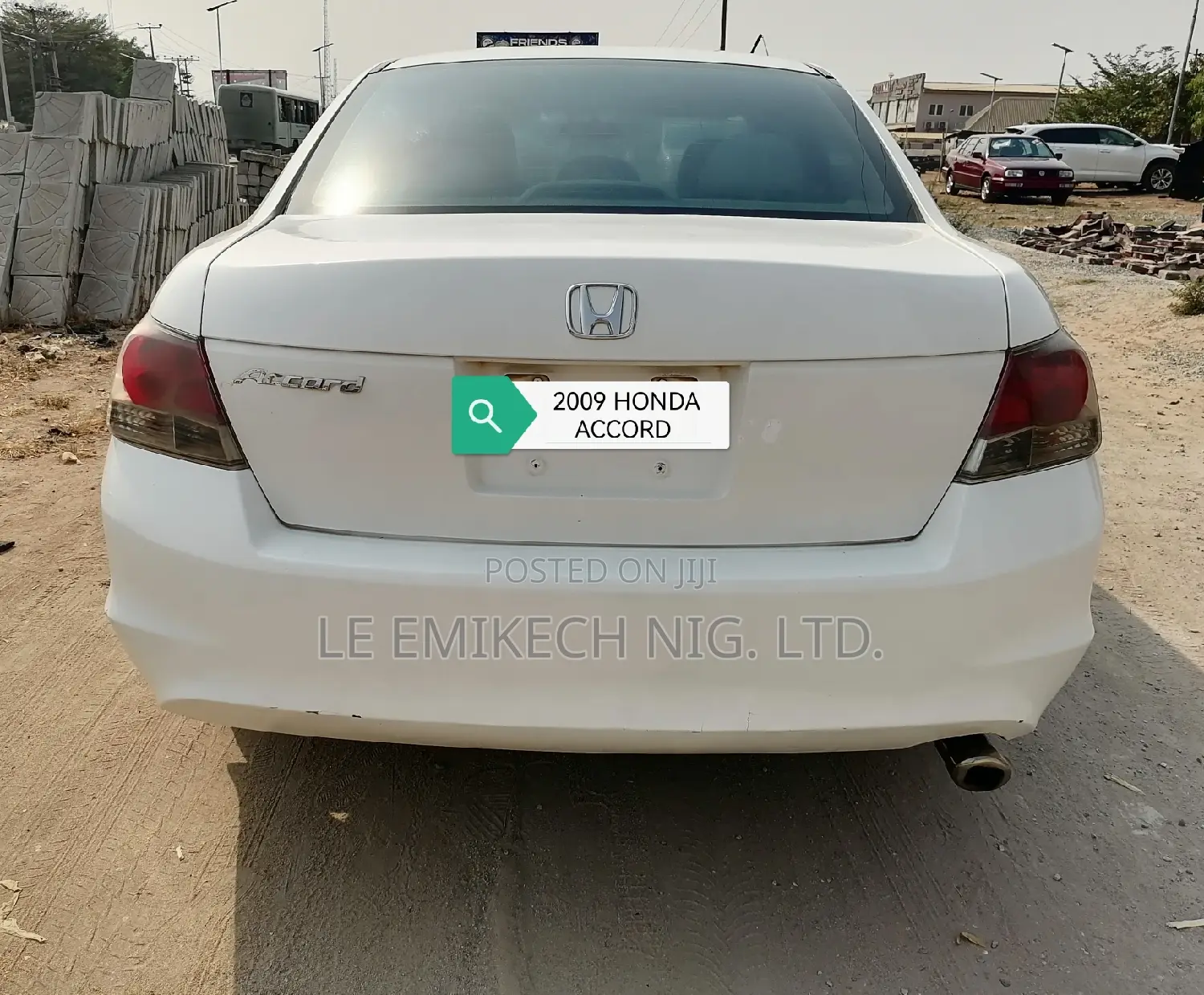 Honda Accord 2009 White