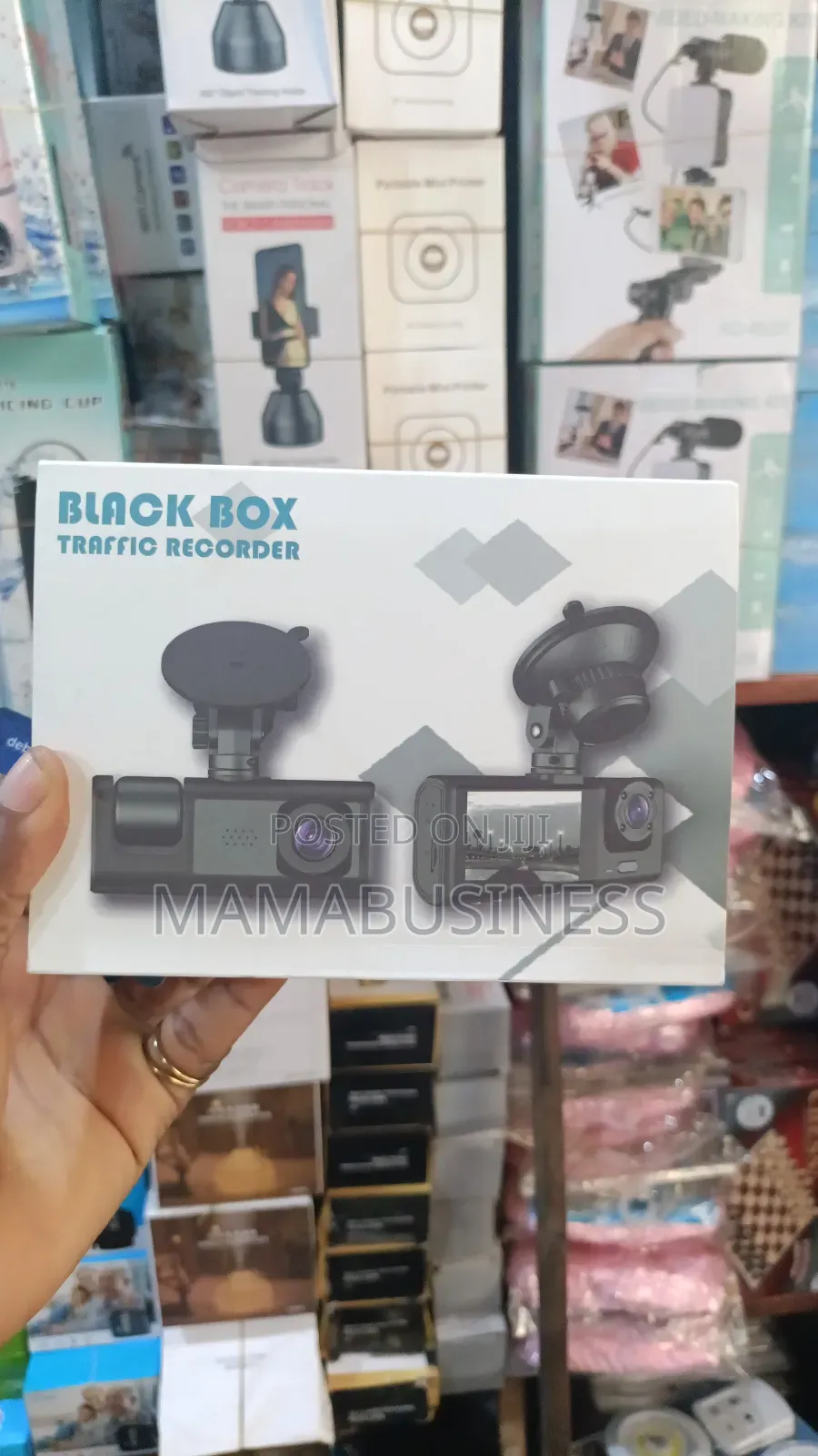 Blackbox Traffic Recorder Rearview Mirror Dual Channel Recorder