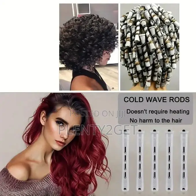 40pcsset Hair Perming Rods Set, Diy Hairdressing Tools For Creating Na