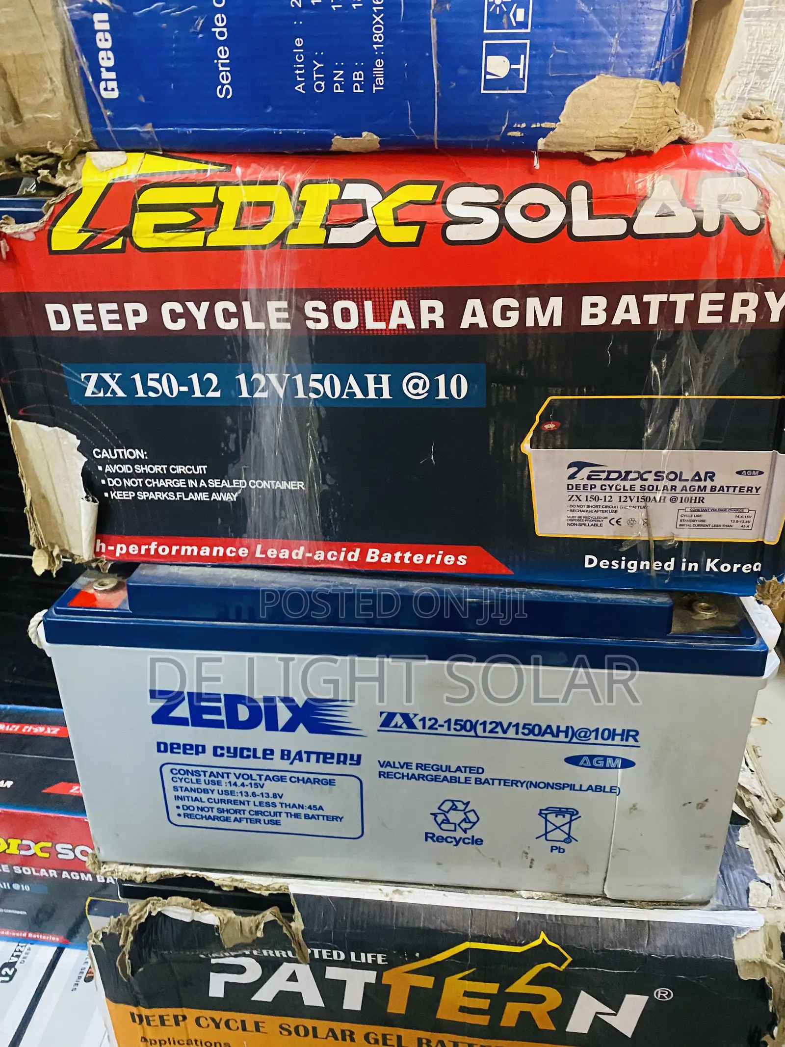 150ah Zedix Gel Battery