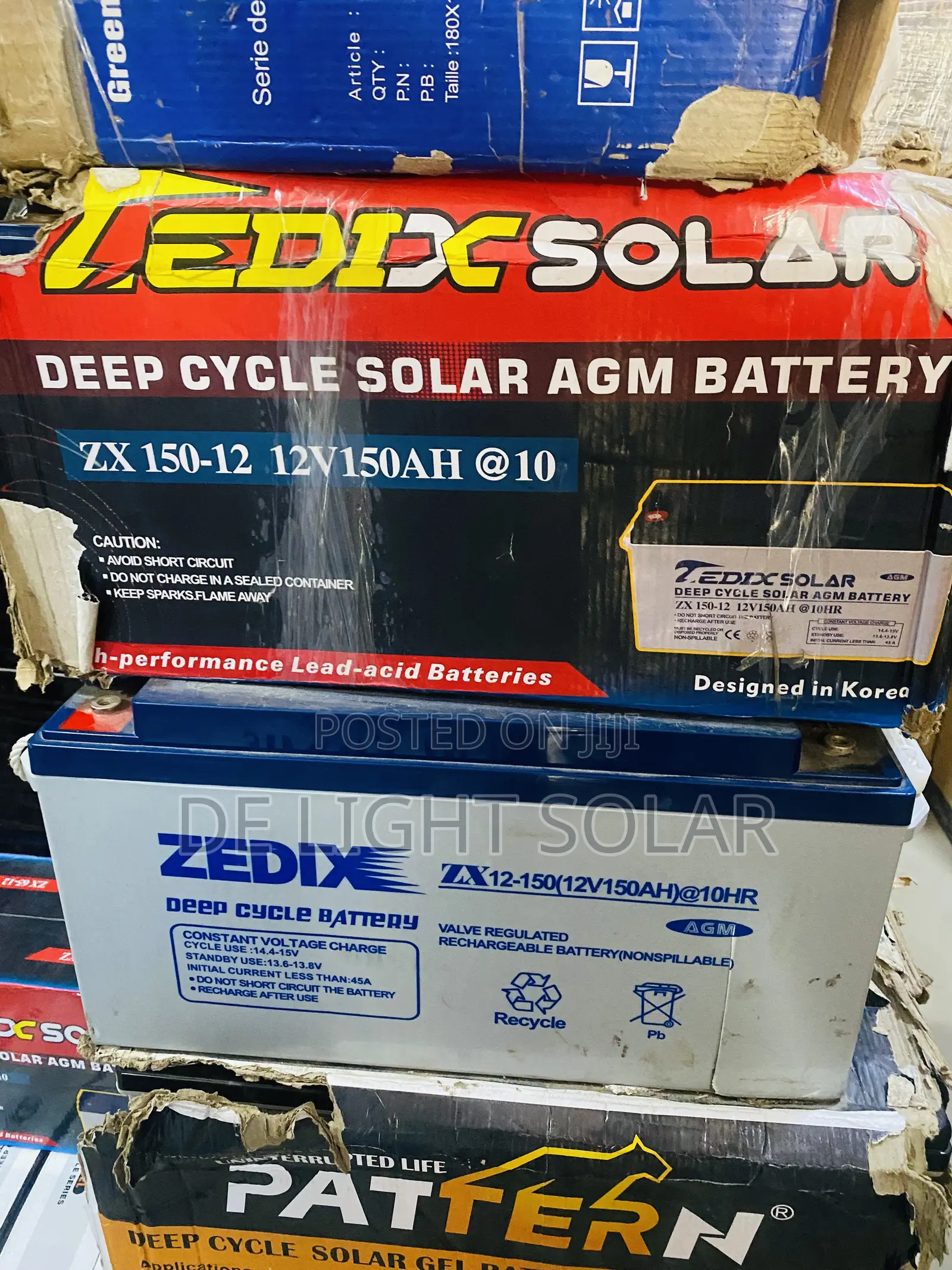 150ah Zedix Gel Battery