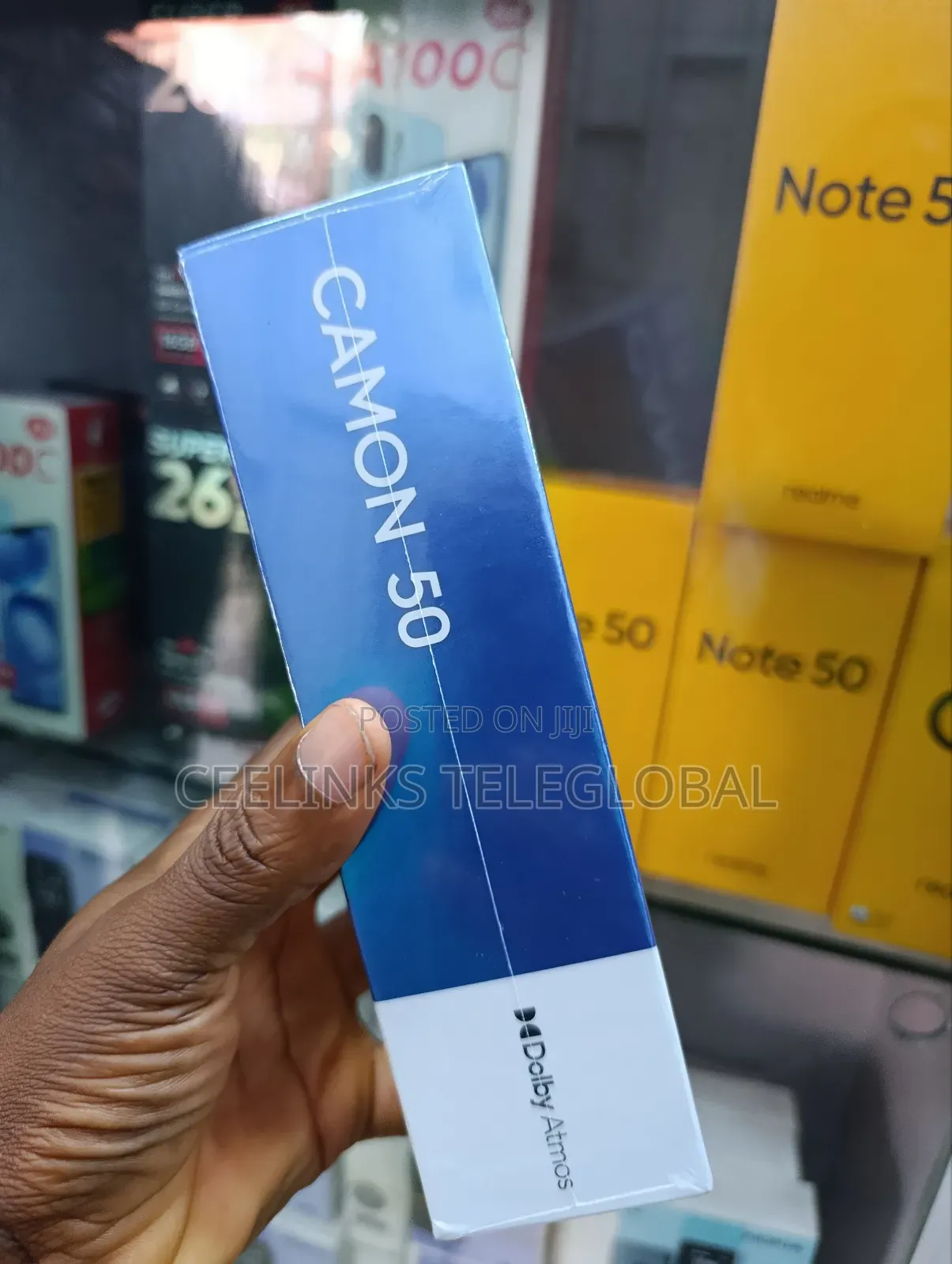 New Tecno Camon 50 256 GB Blue